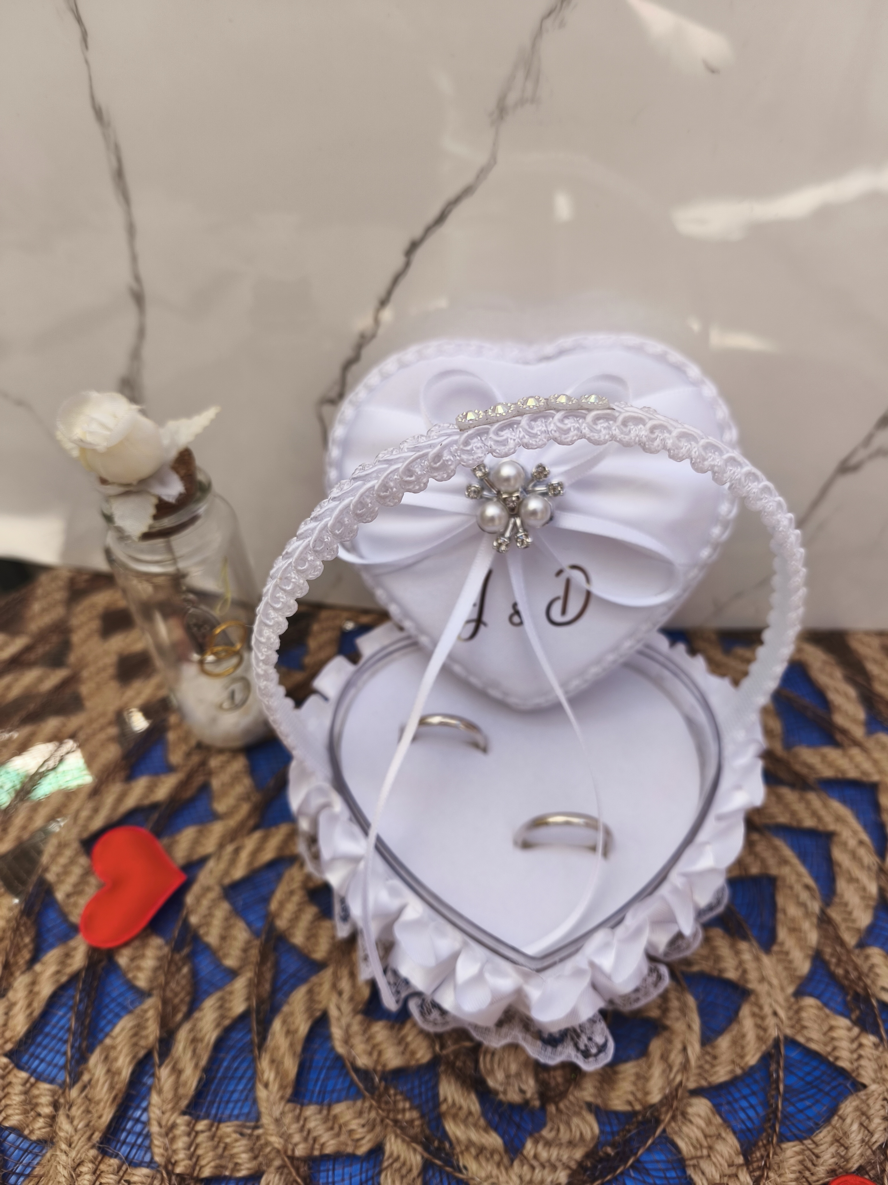 Porta anillos de Boda