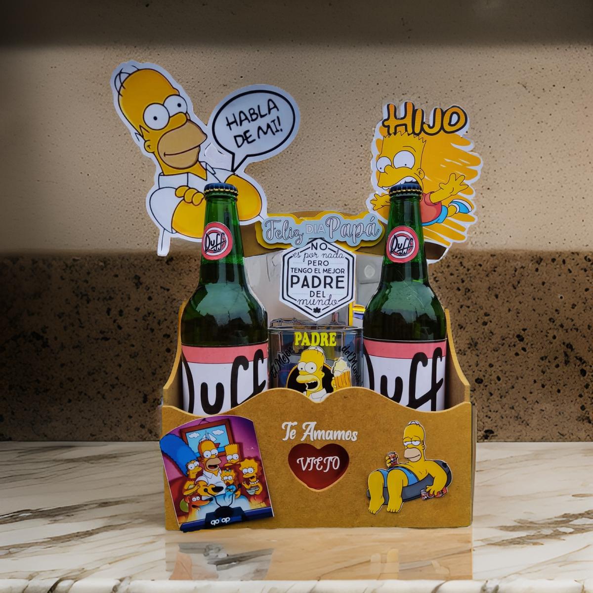 Caja de Regalo de Los Simpson