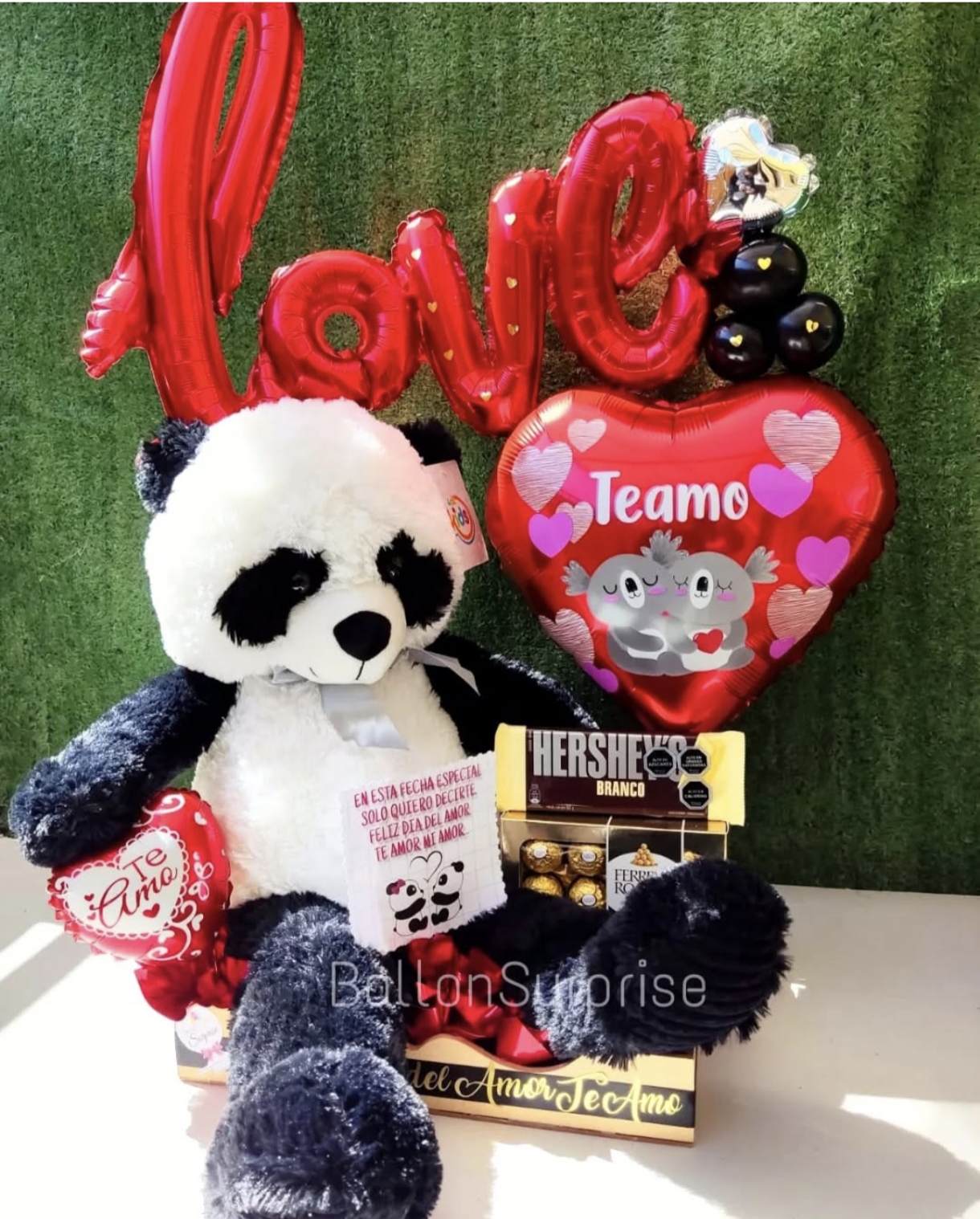 Set de regalo de Peluche y Chocolates
