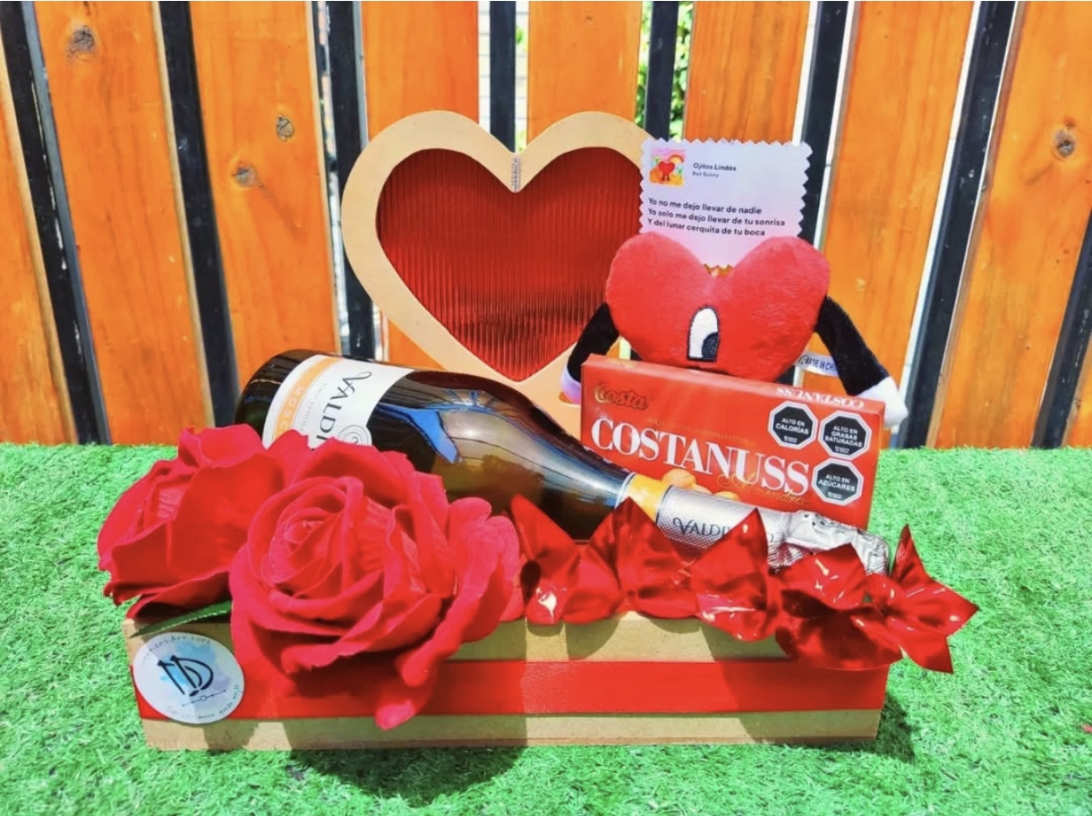 Caja de regalo Romántica