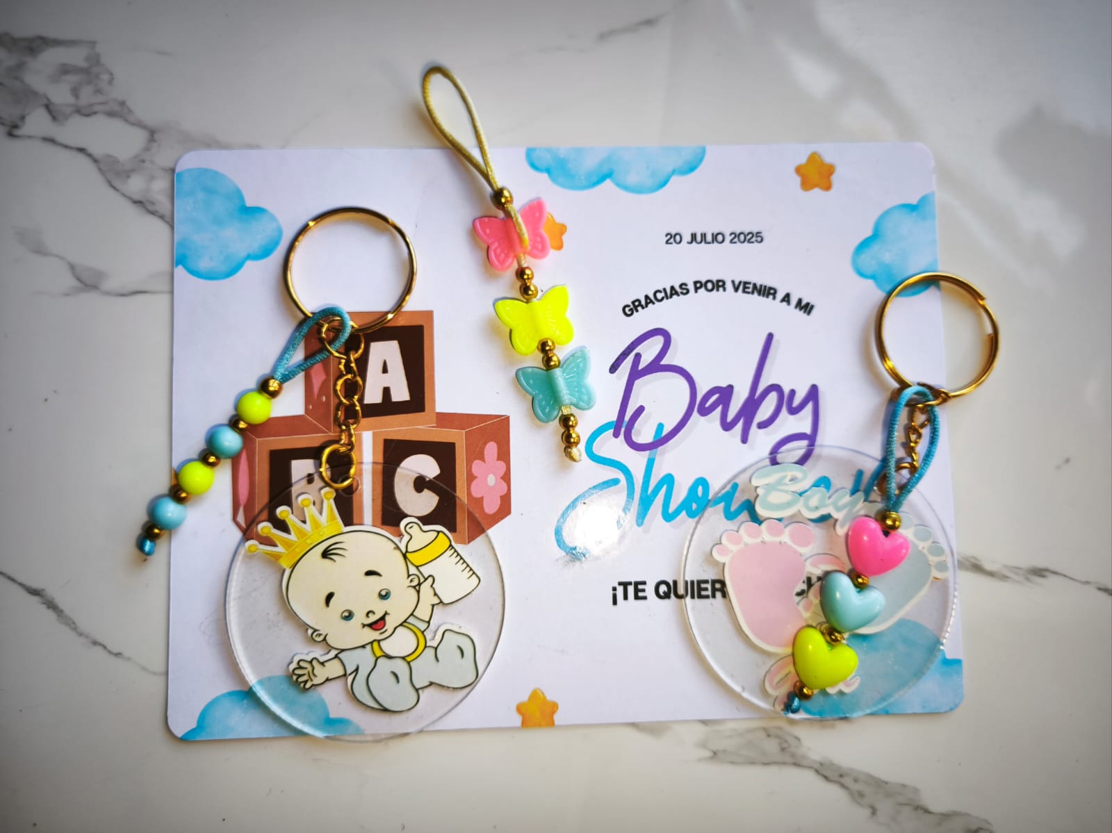 Llavero de Baby shower