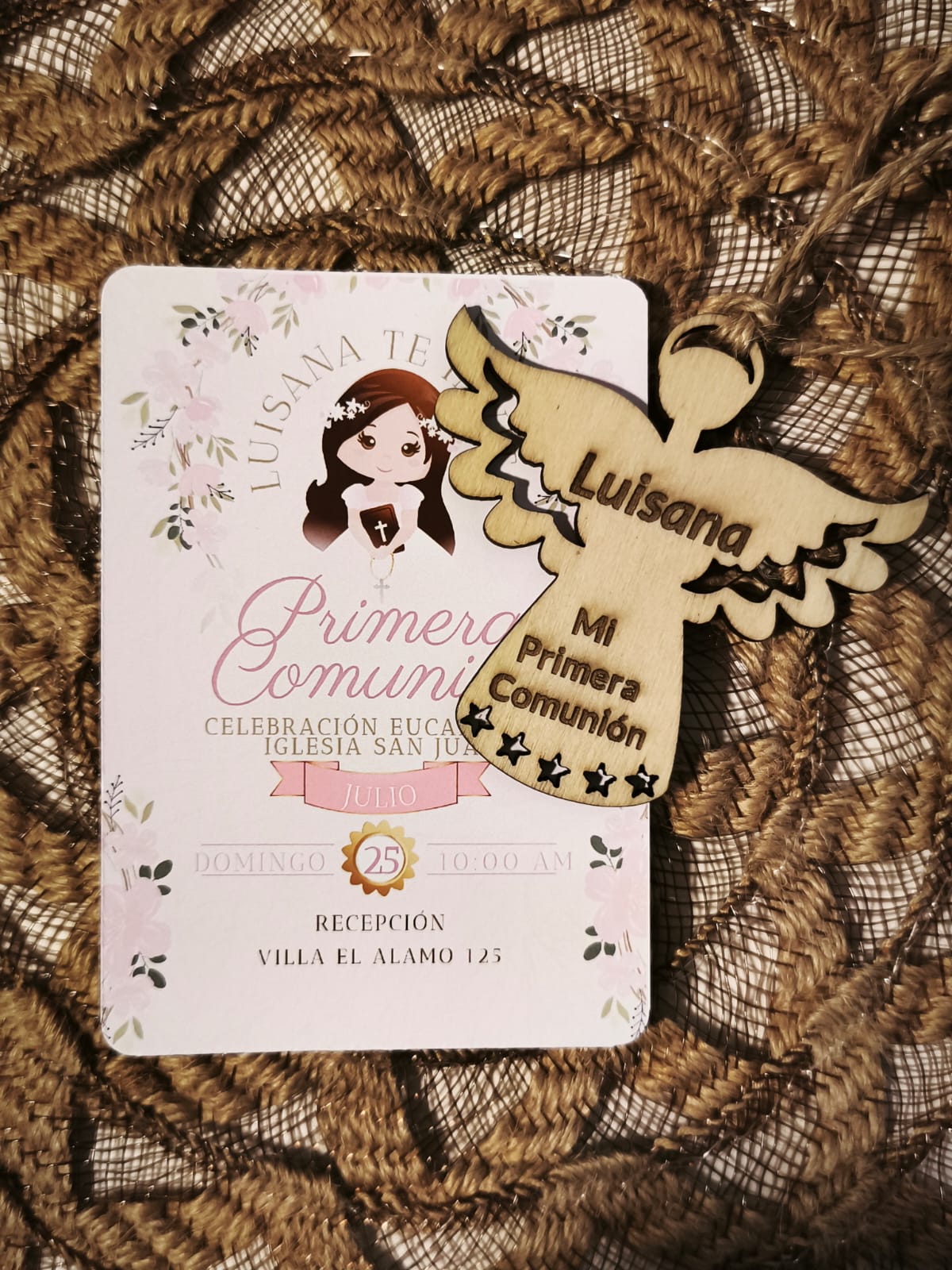 Recuerdo de Primera Comunión
