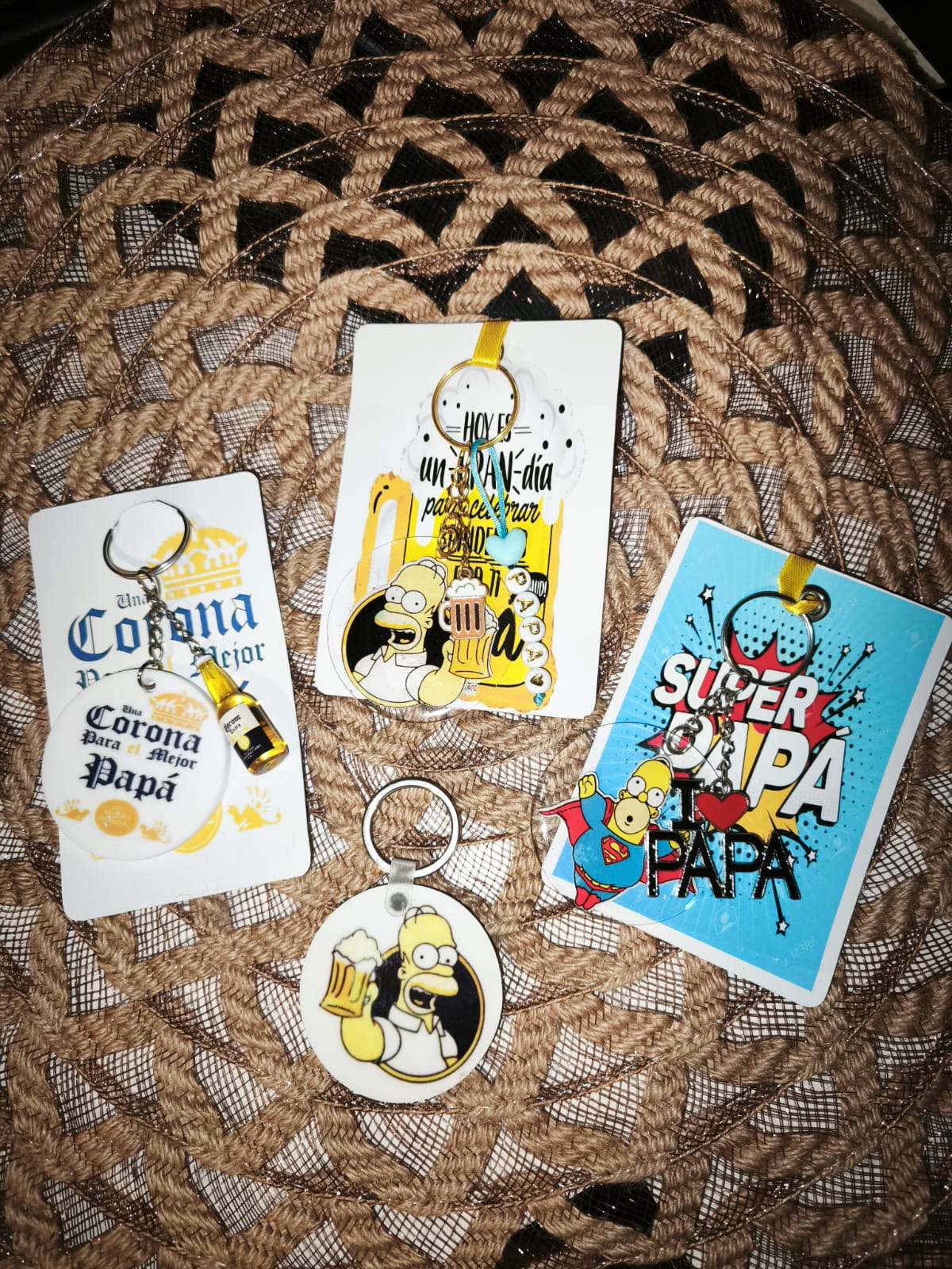 Llaveros para Papá