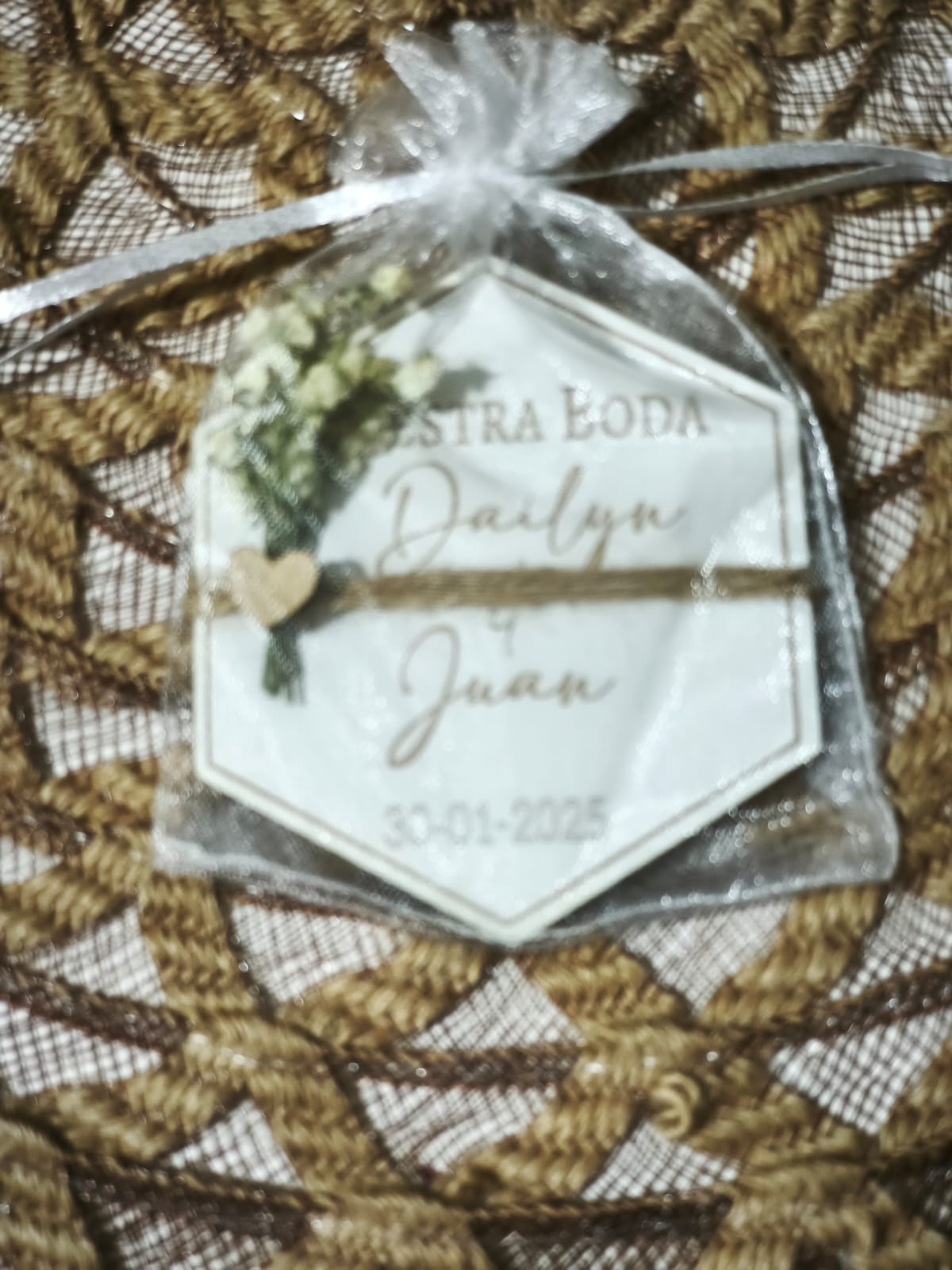 Recuerdo de Boda  Personalizado