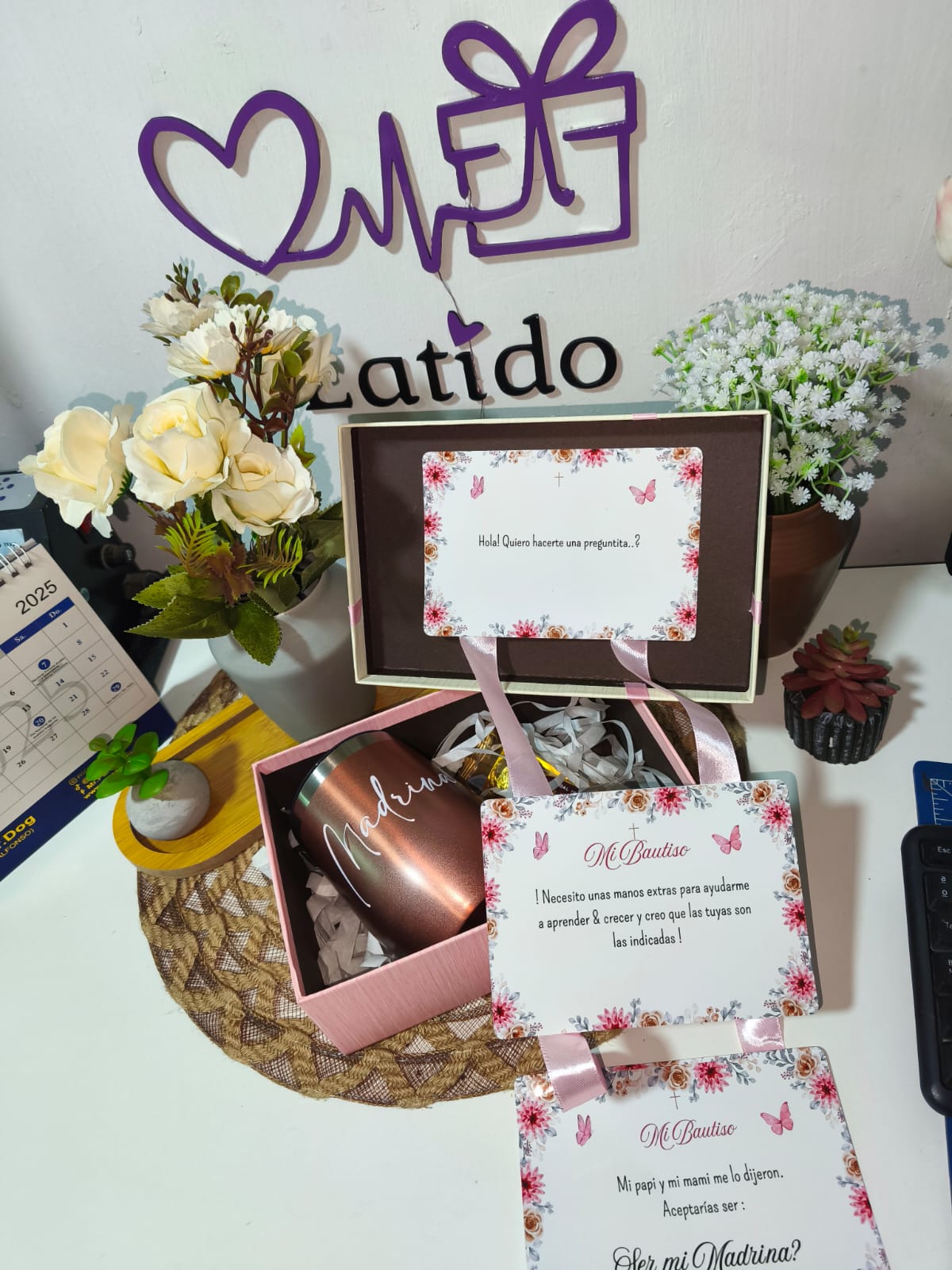 Caja Petición de Madrina.