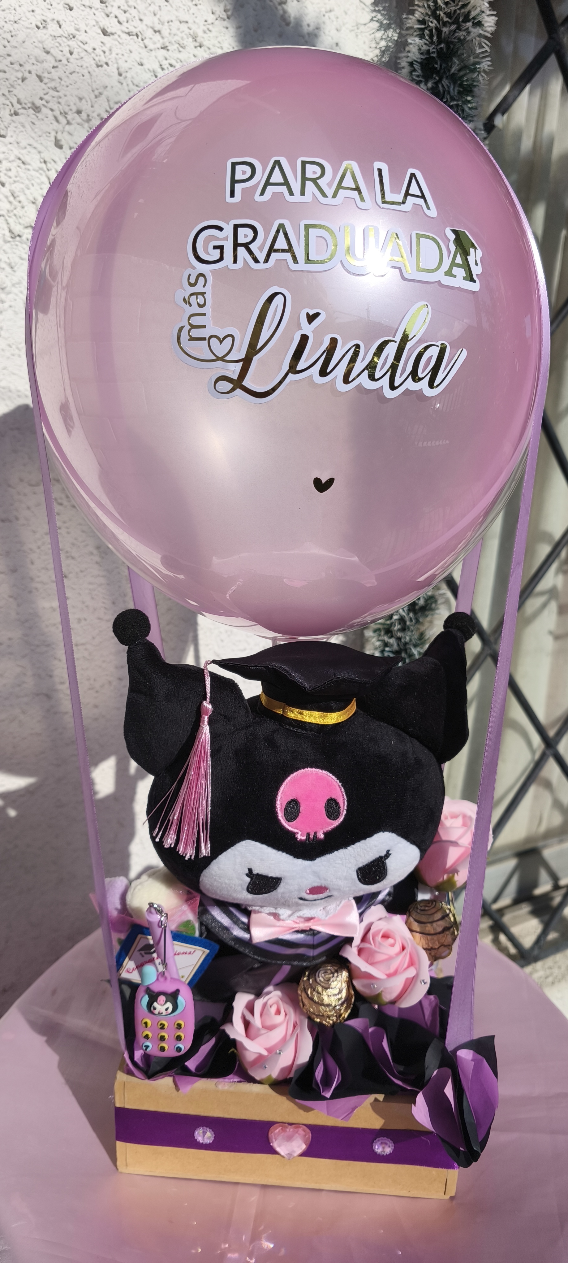 Arreglo de Graduación Kuromi