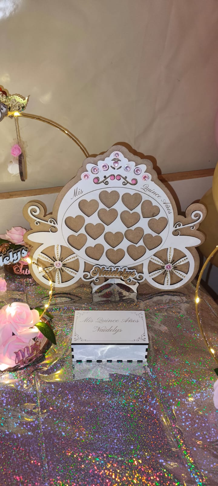Carruaje de deseos de Corazones