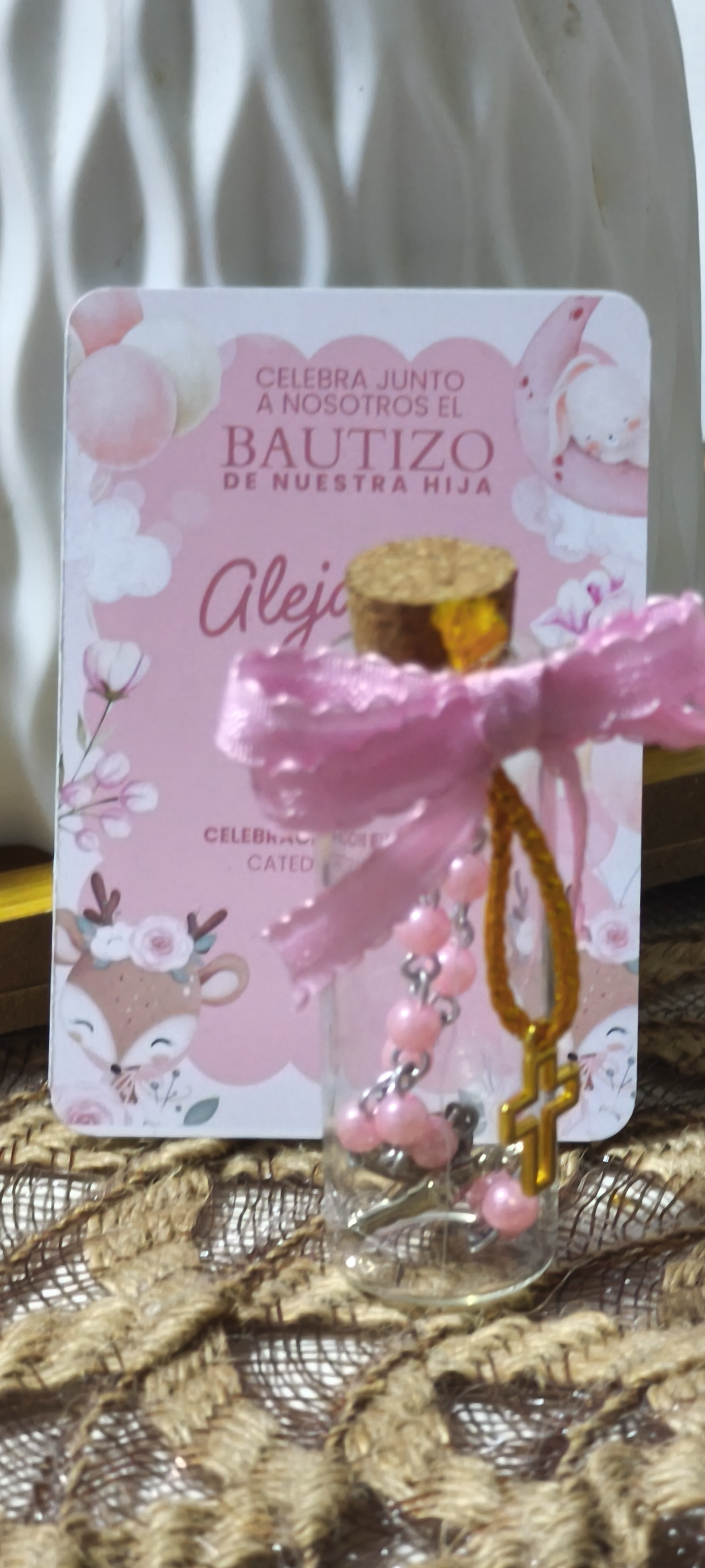 Recuerdo para Bautizo