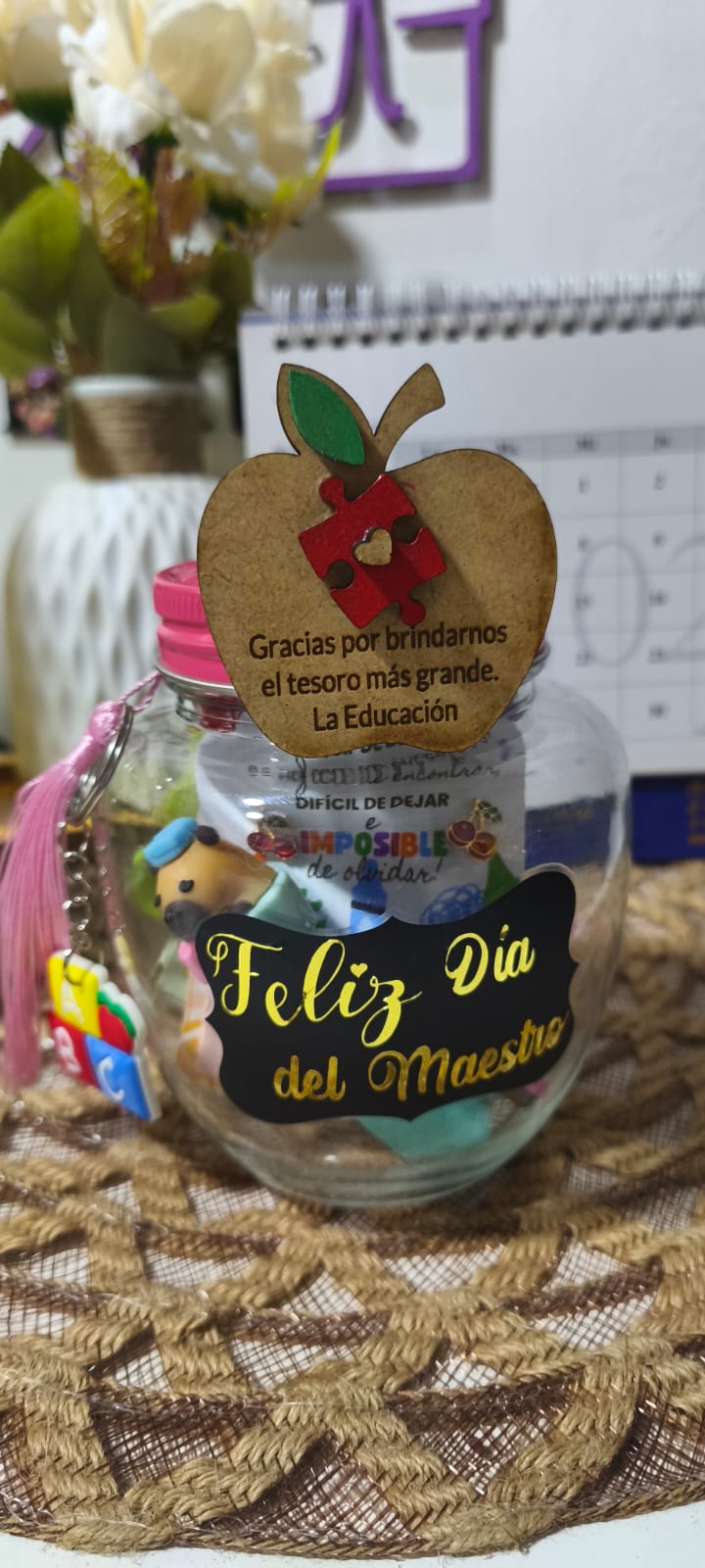 Set para el Día del Maestro.