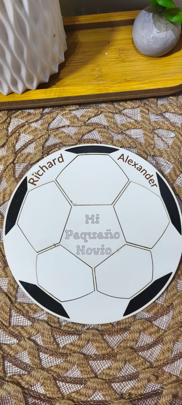 Portarretratos personalizado de Fútbol