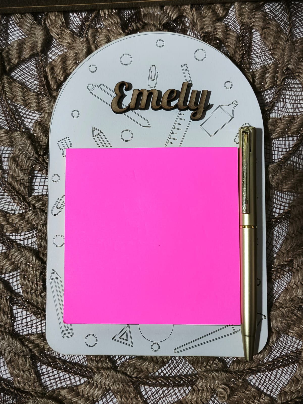 Porta notas  Personalizada para Maestros