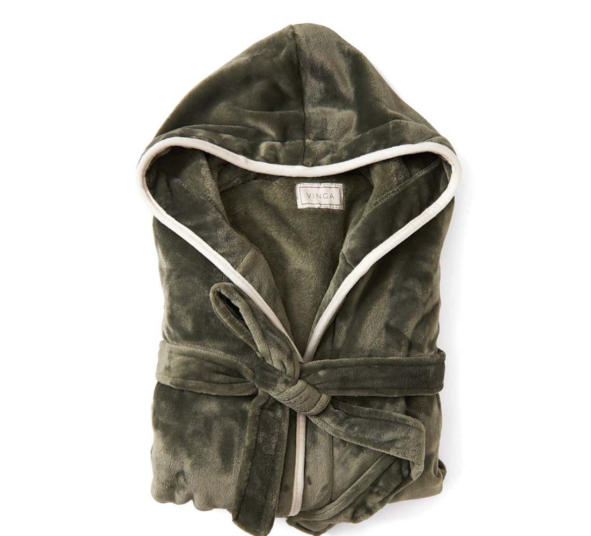 Louis Luxury Plush RPET Bathrobe