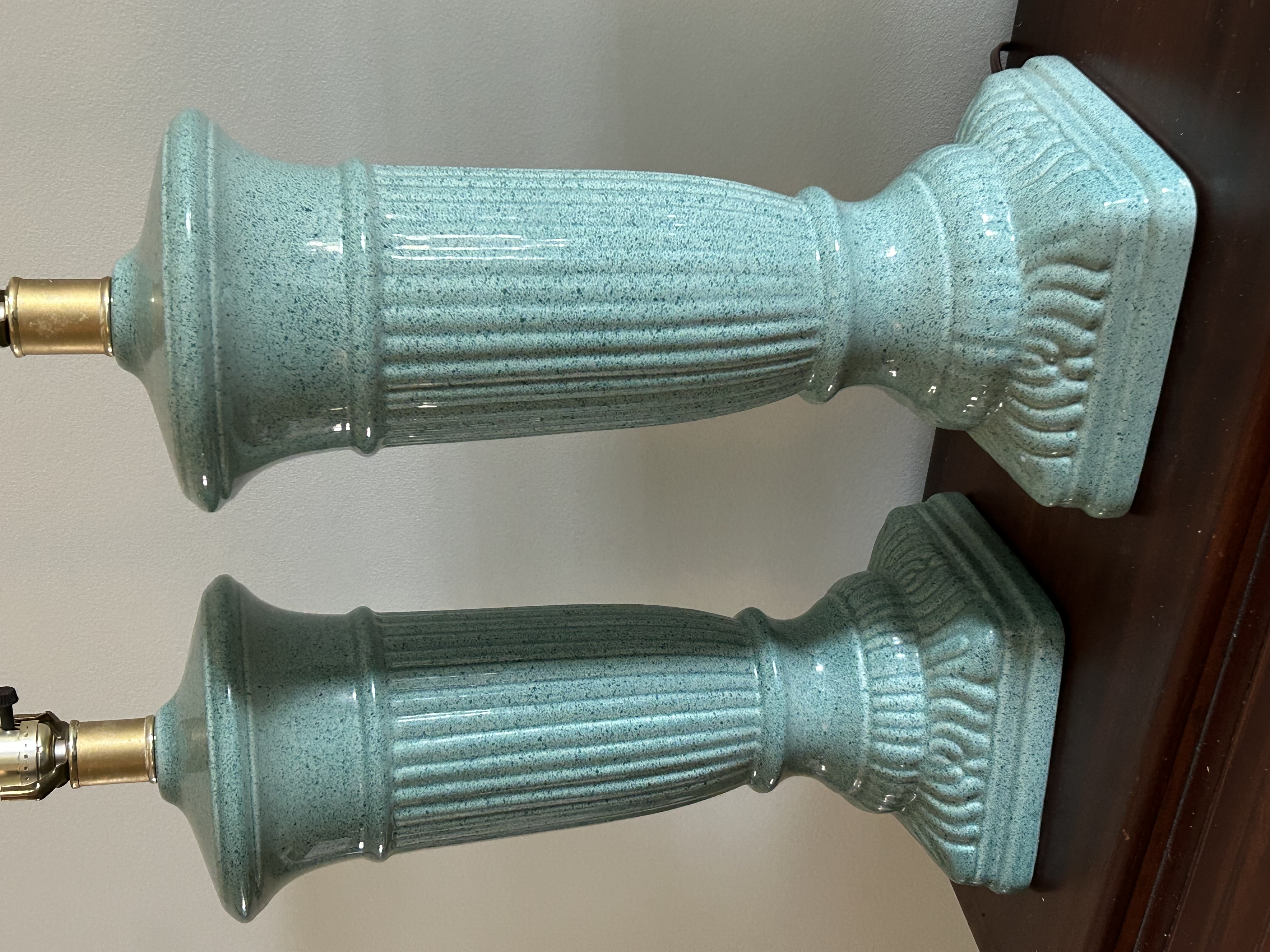 Pair of Vintage Ceramic Lamps