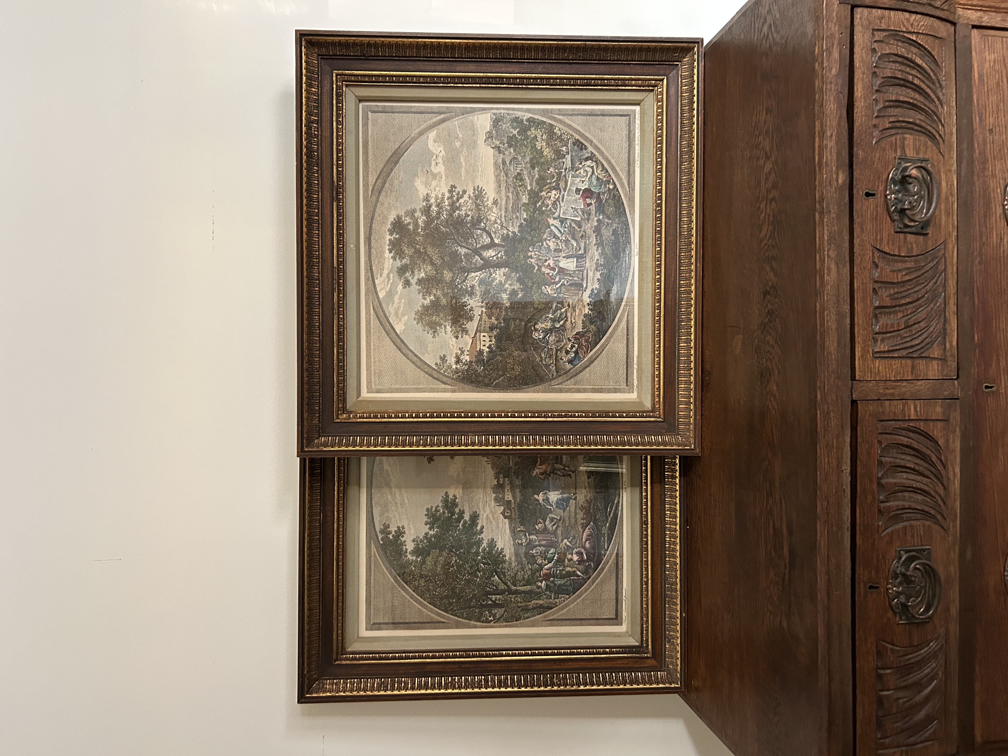 Framed Antique Engravings