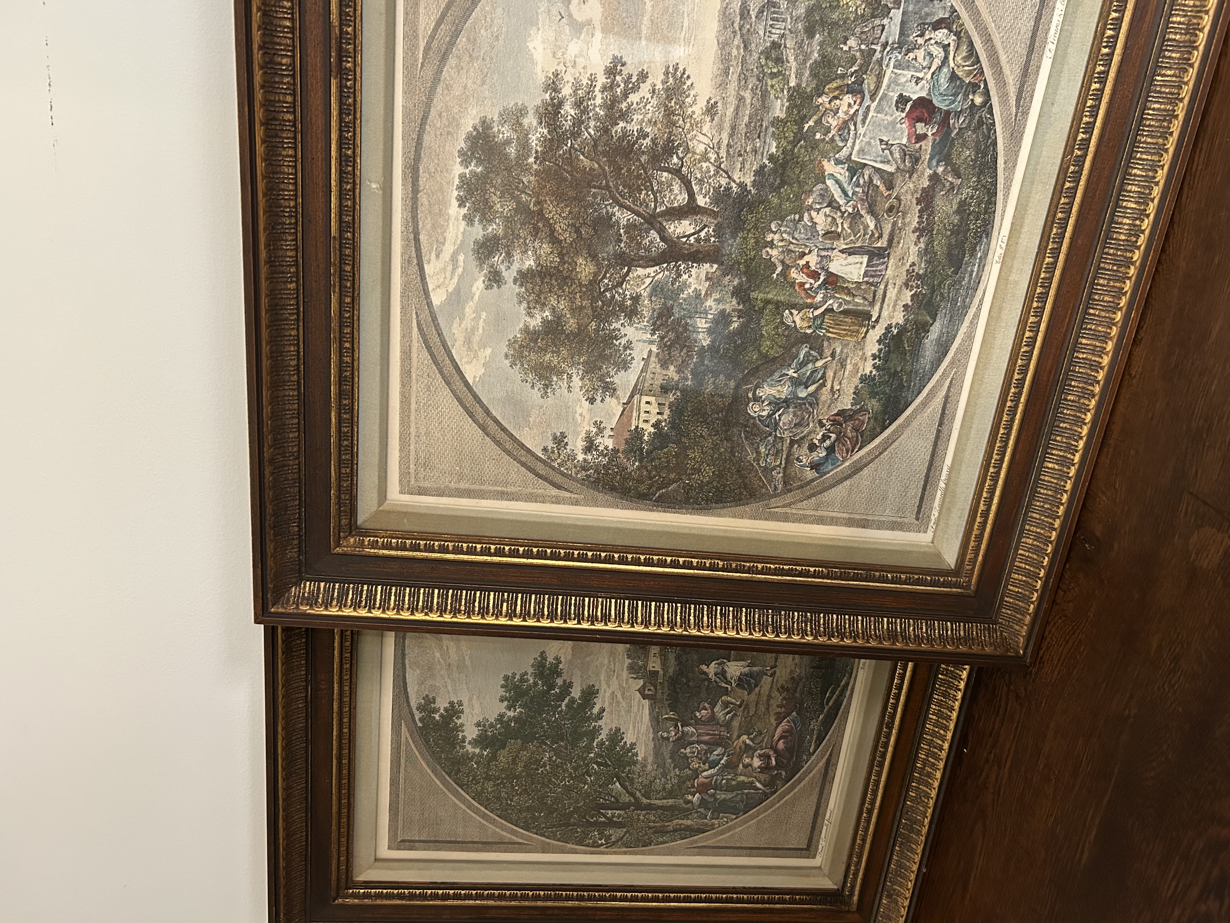 Framed Antique Engravings