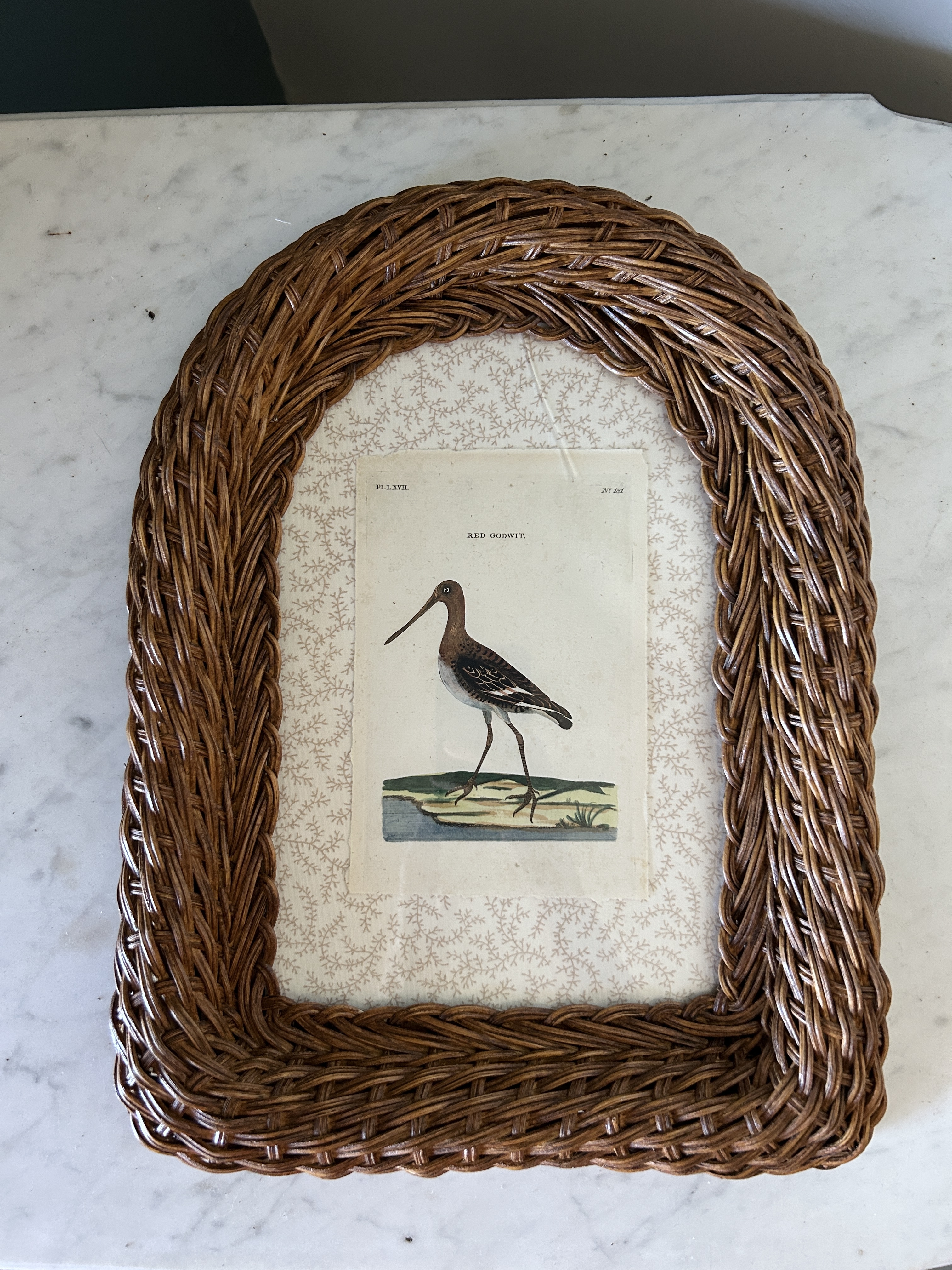 Woven Rattan Arch Frame