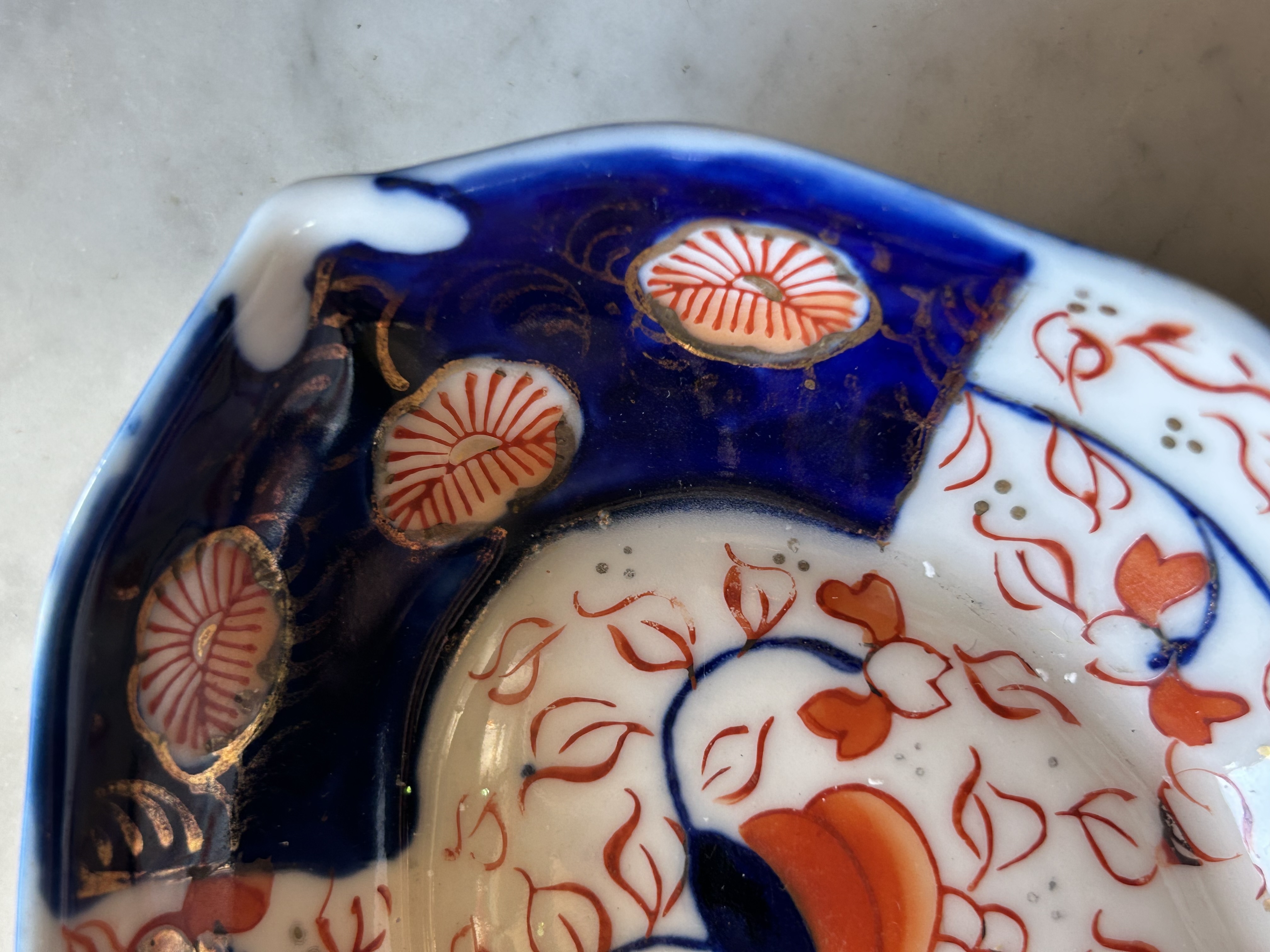 Vintage Japanese Imari Porcelain Dish