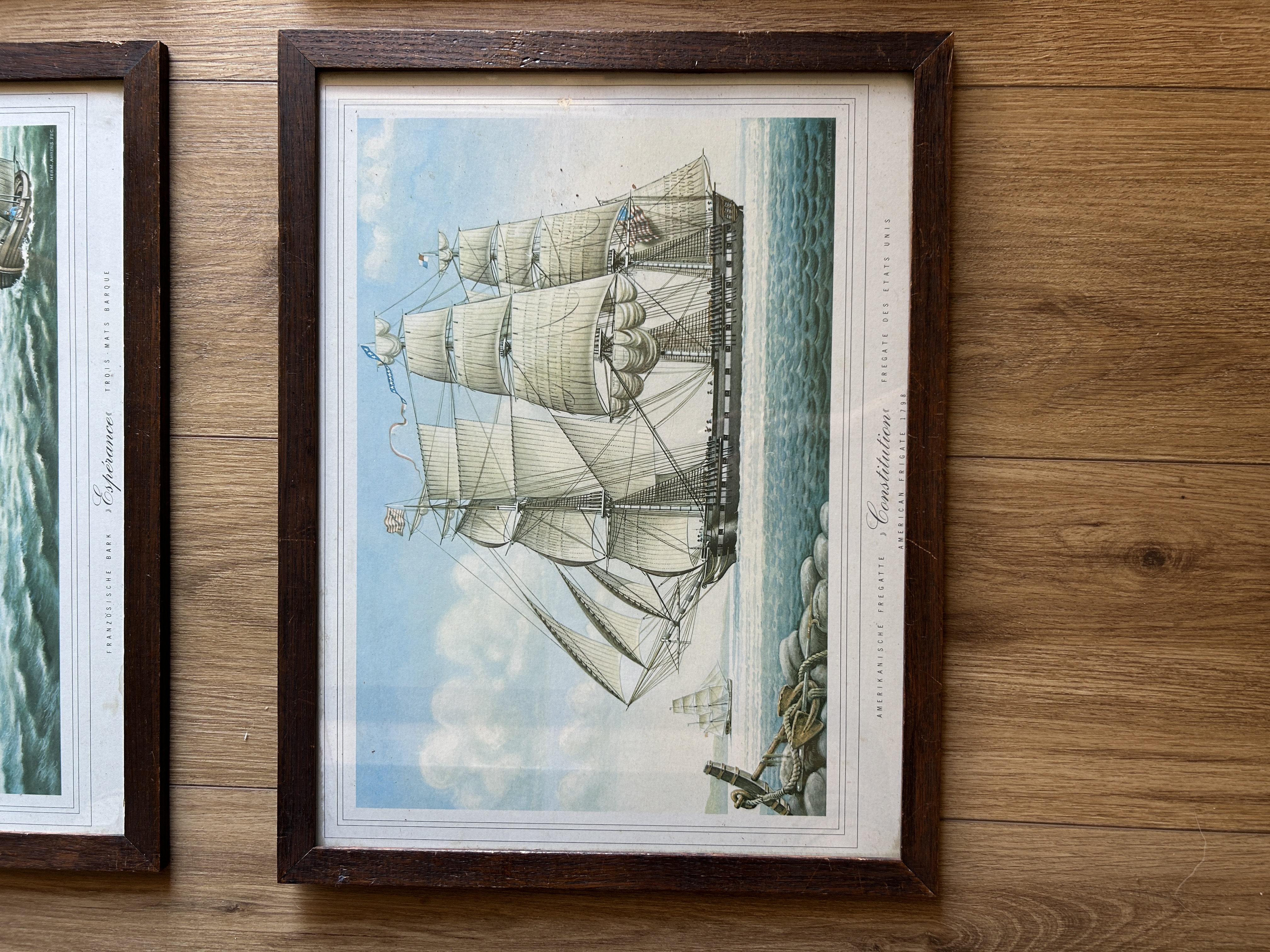 Vintage Sailing Ship Art Print Collection 