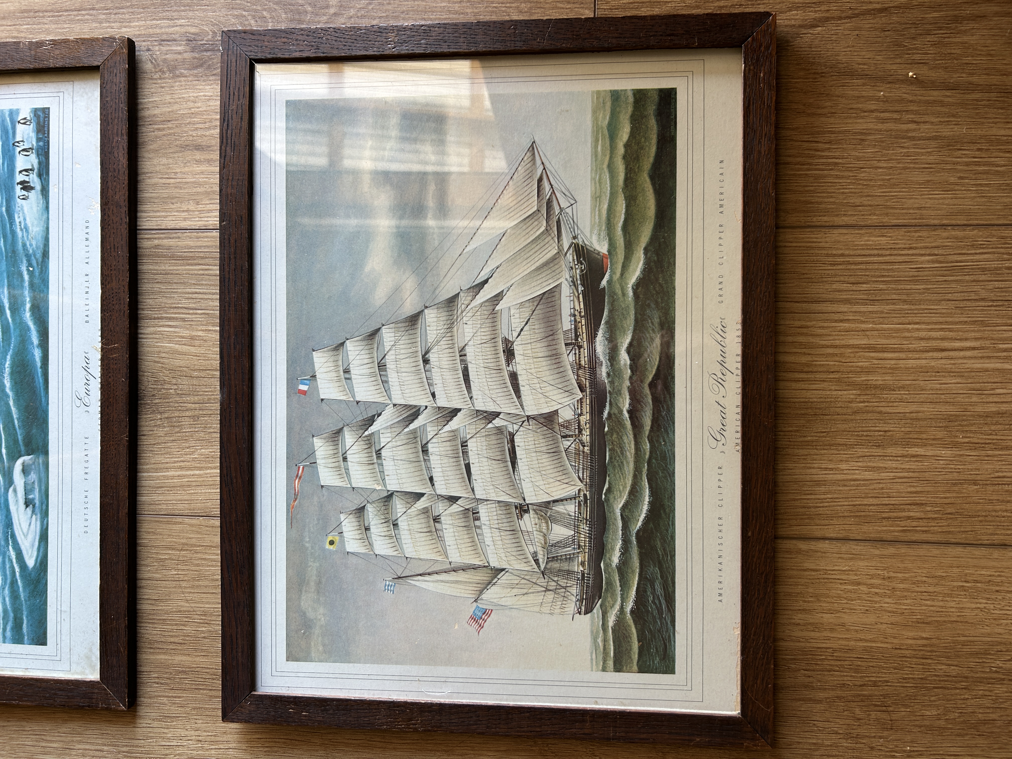 Vintage Sailing Ship Art Print Collection 
