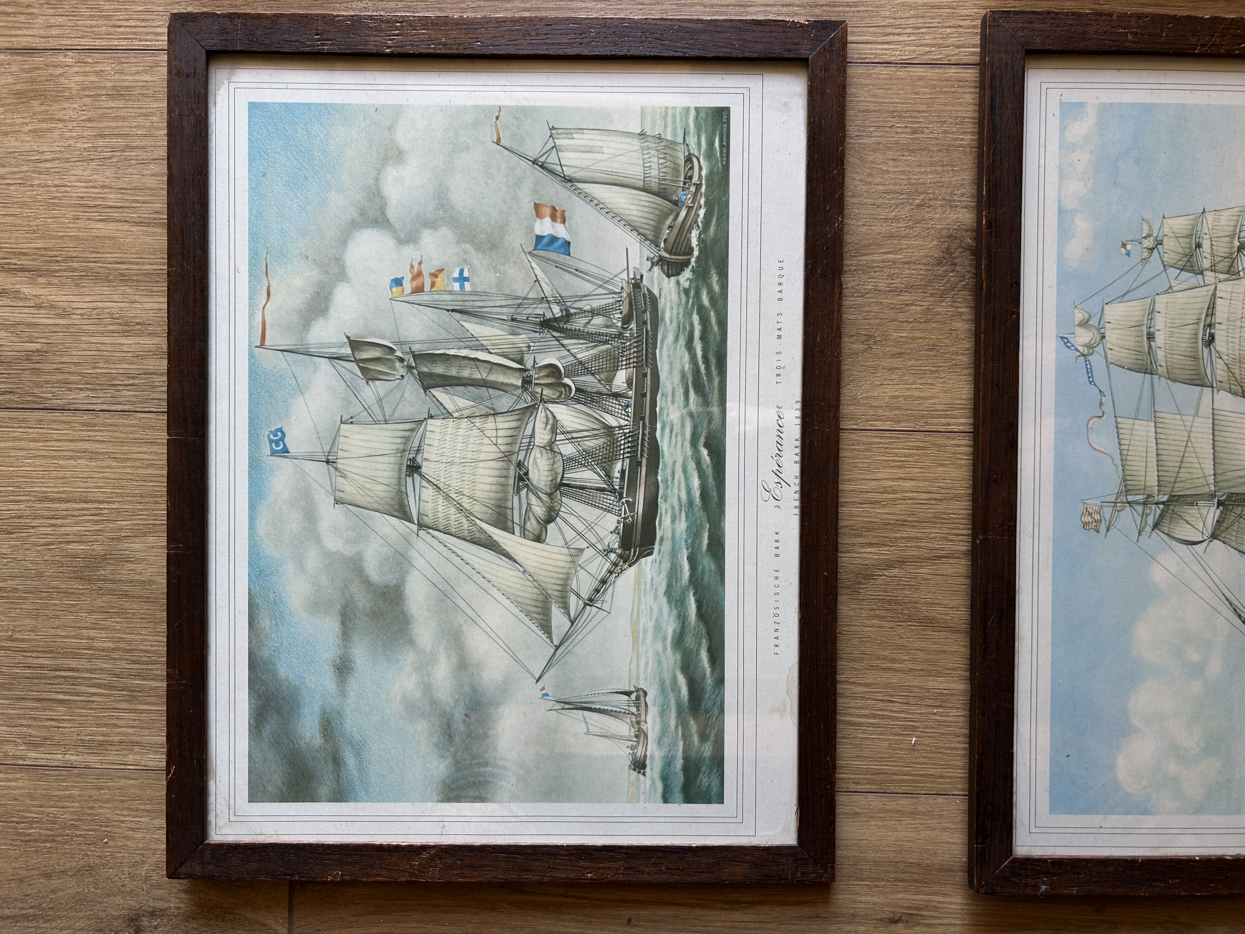 Vintage Sailing Ship Art Print Collection 