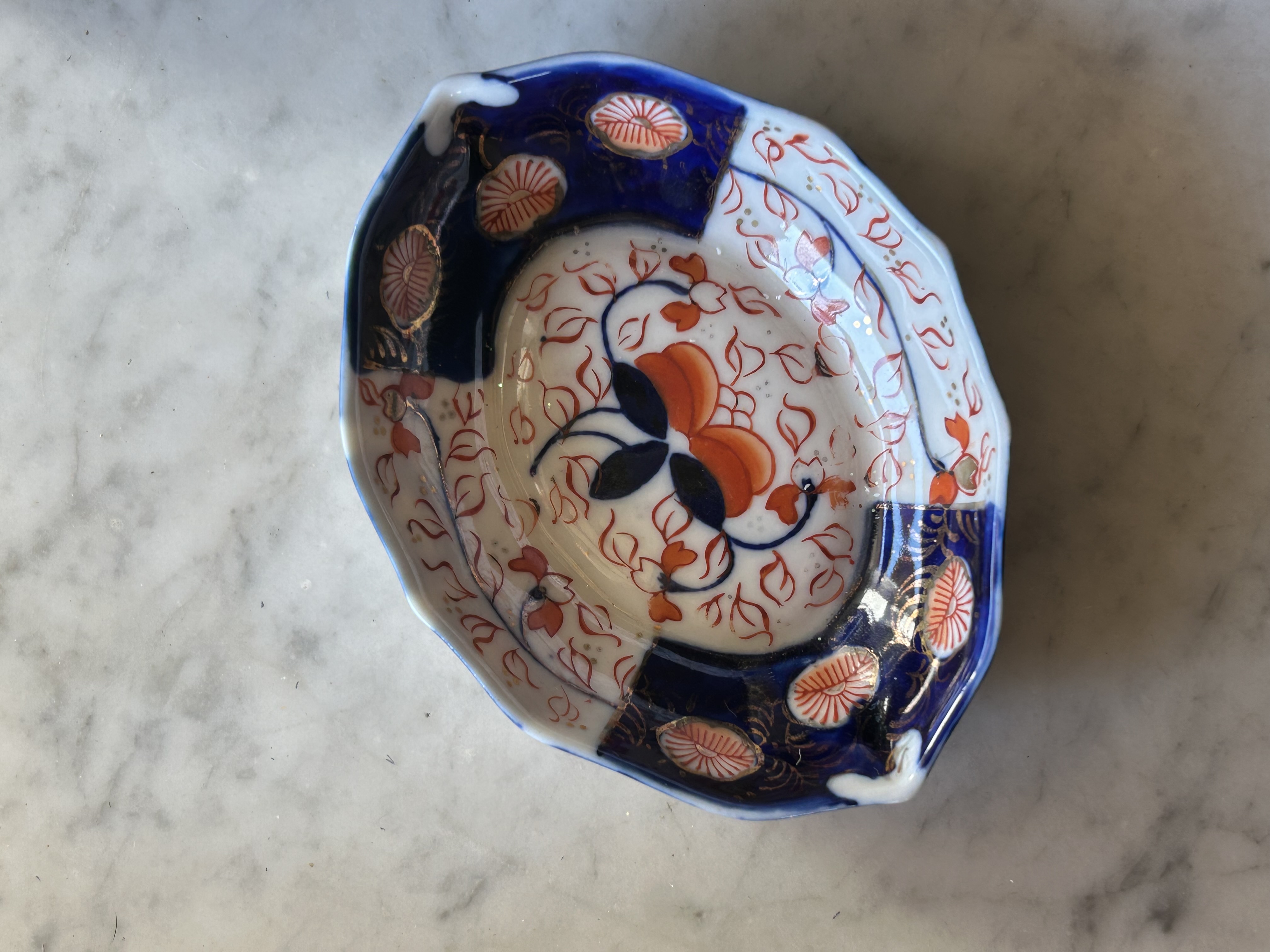 Vintage Japanese Imari Porcelain Dish