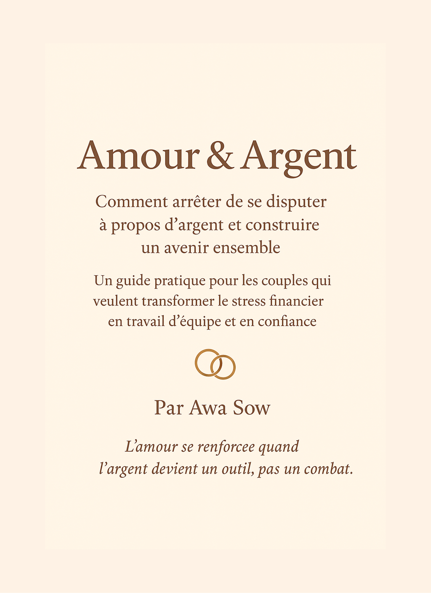 Amour et Argent :