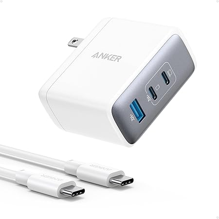 Anker High-speed charging adapter with dual USB-C ports