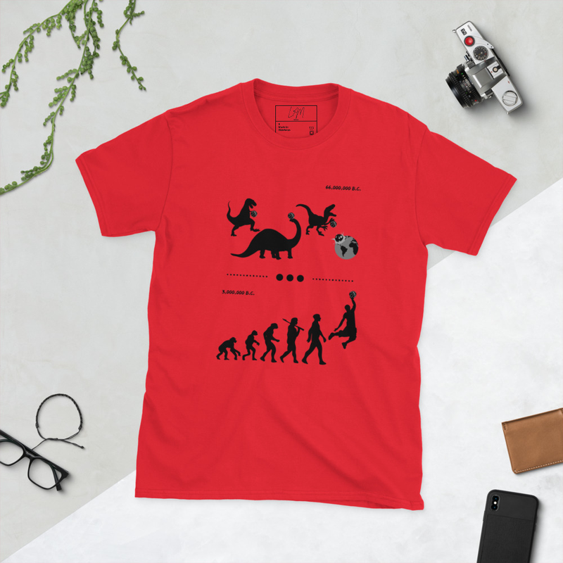 Evolution Graphic Red T-Shirt
