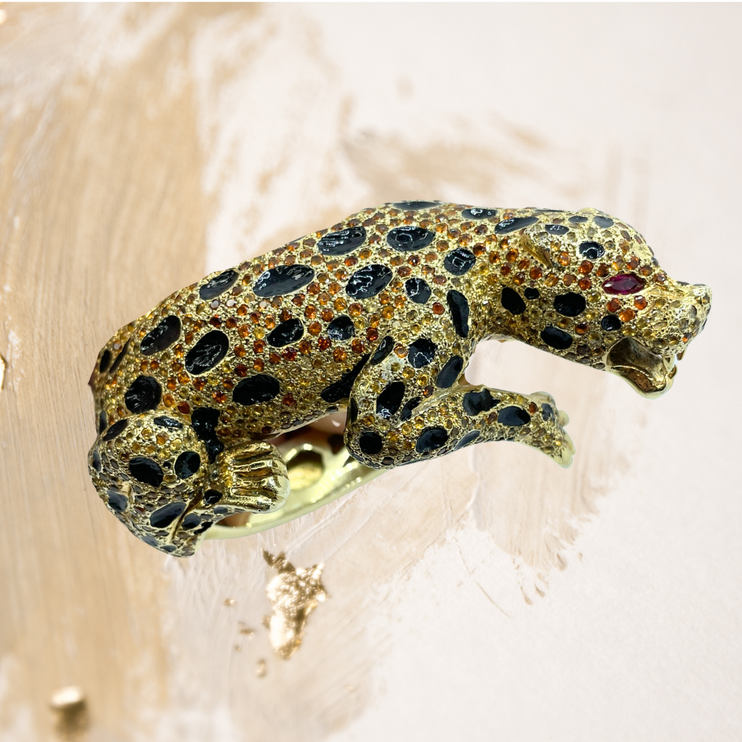  Bracelete Onça do Pantanal.