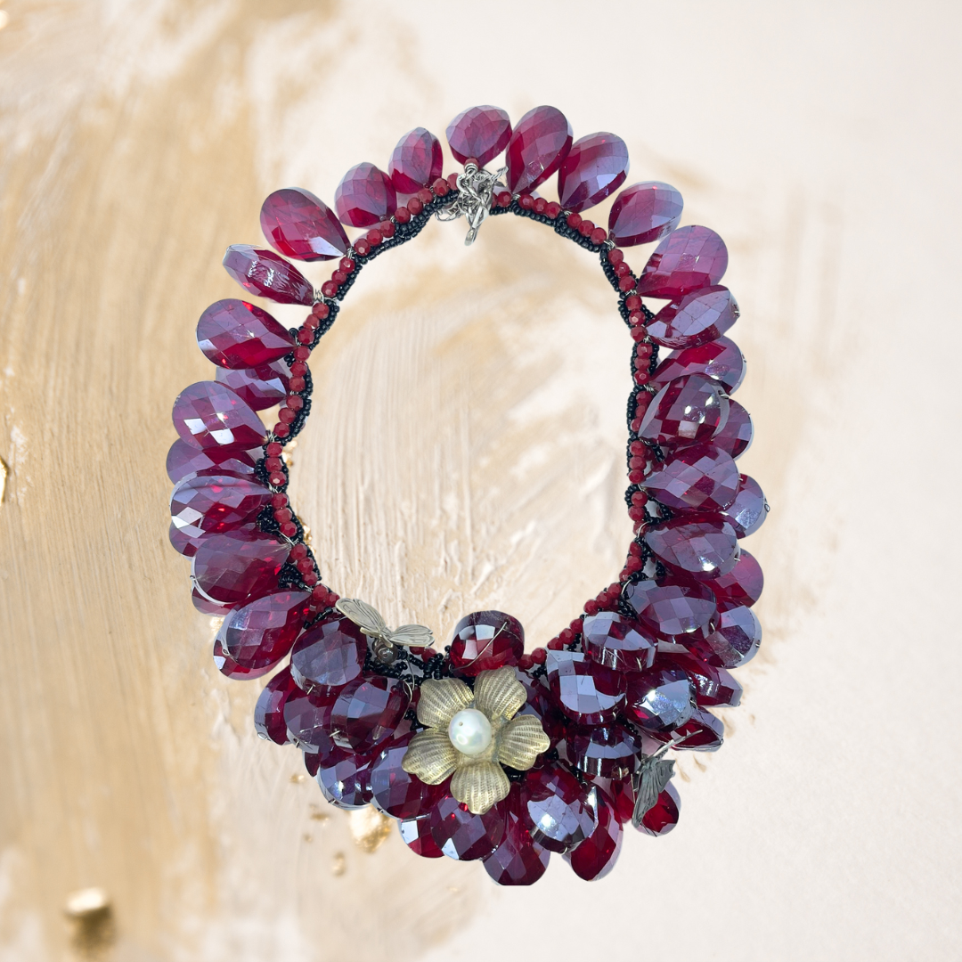  Max maxicolar em prata 950 com cristais