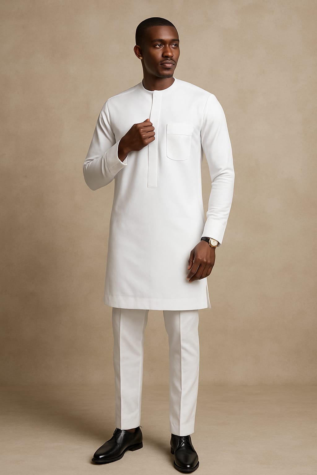 Boubou Blanc Pur