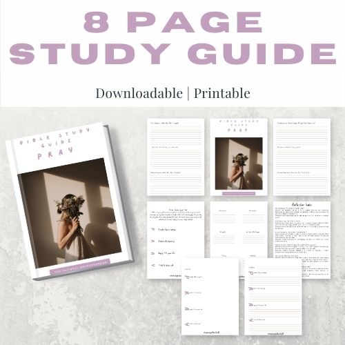 Bible Study Guide | PRAY