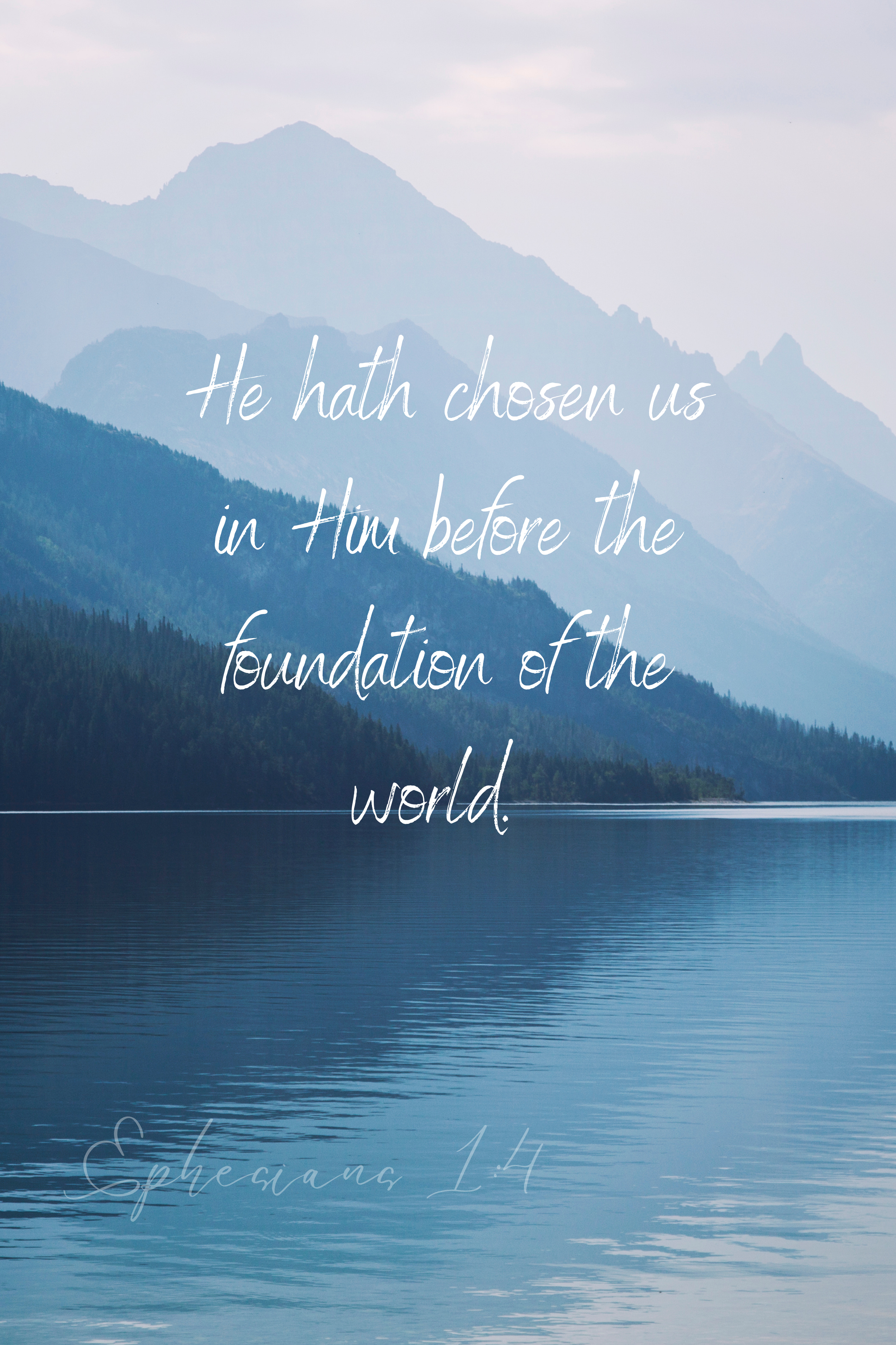 Ephesians 1:4