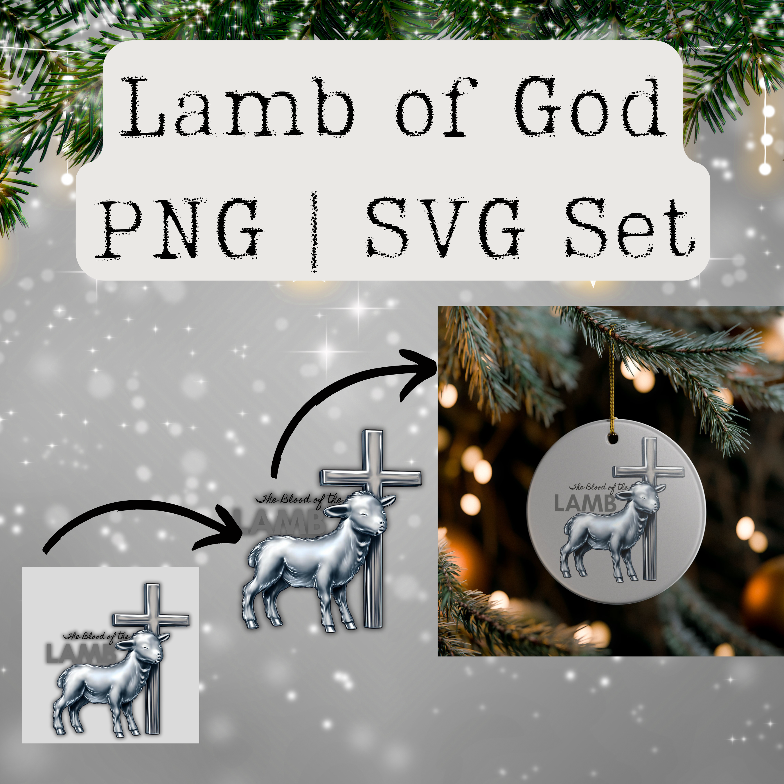 Lamb of God PNG and SVG Set
