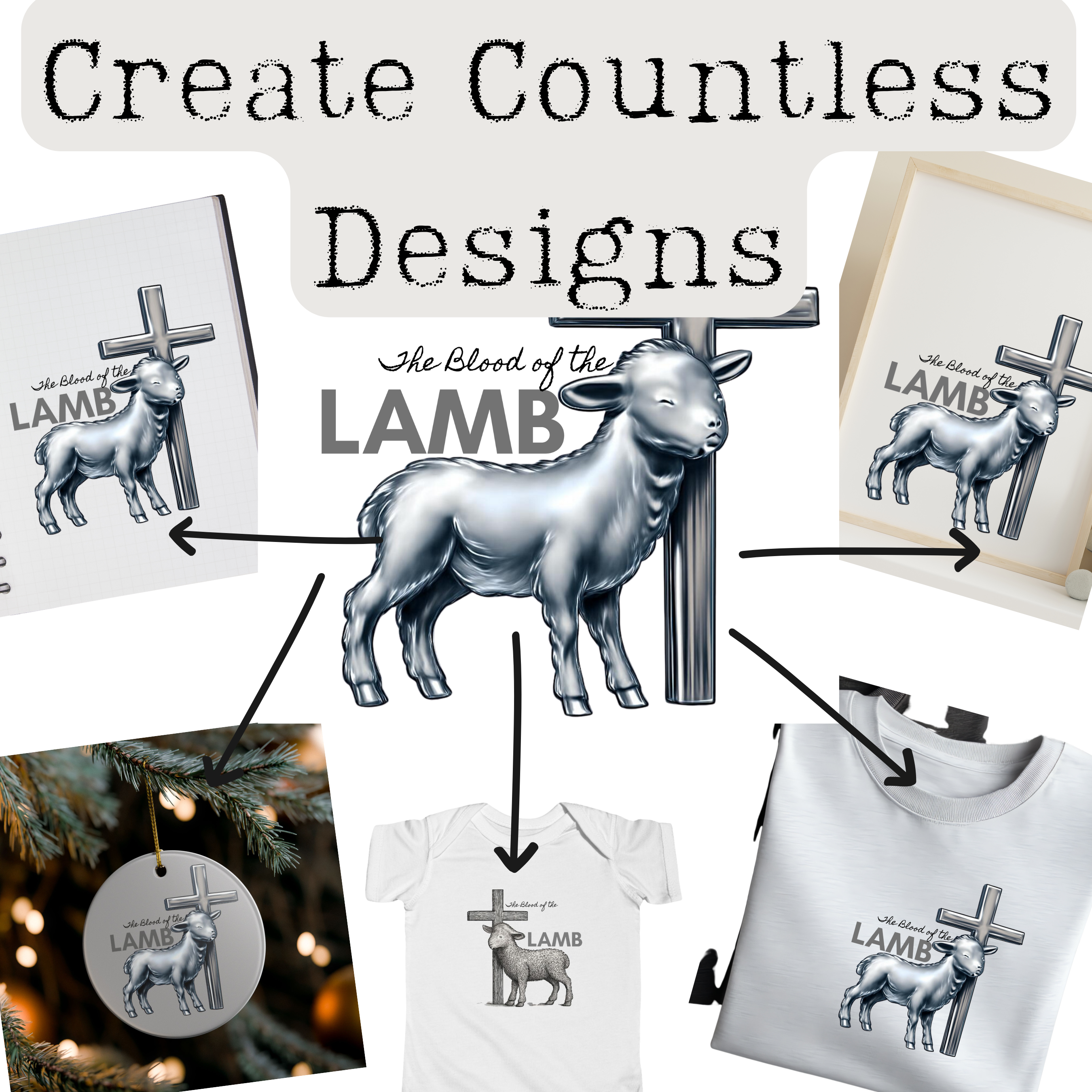 Lamb of God PNG and SVG Set