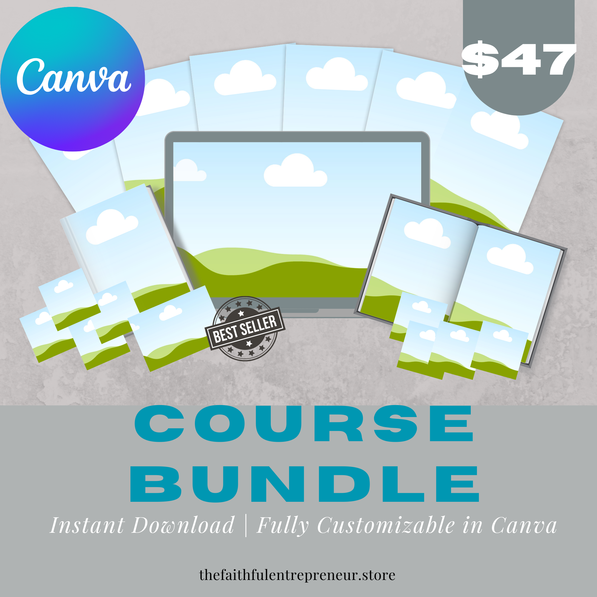 Course Bundle Mockups