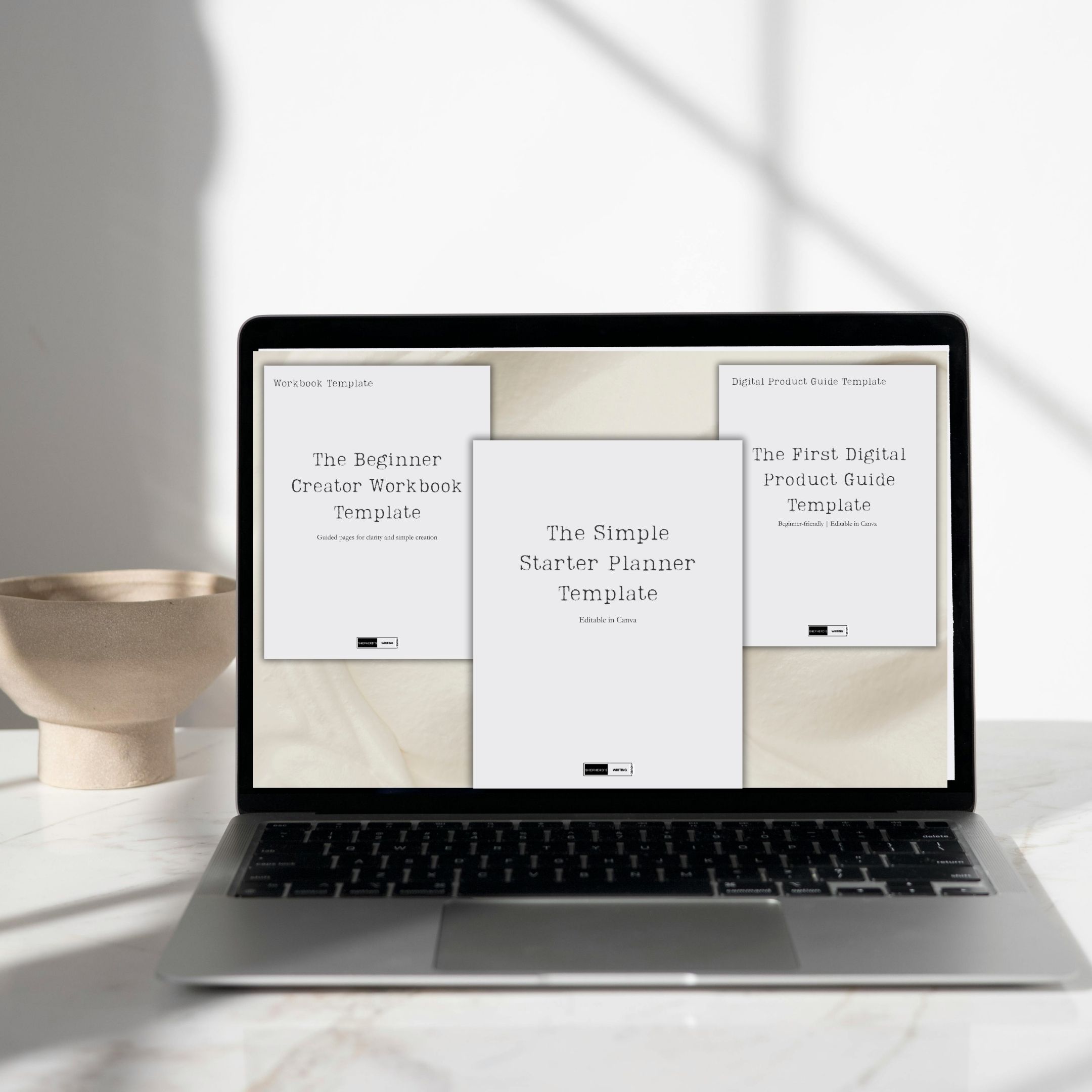 Starter Bundle: Beginner-Friendly Canva Templates for Your First Digital Product