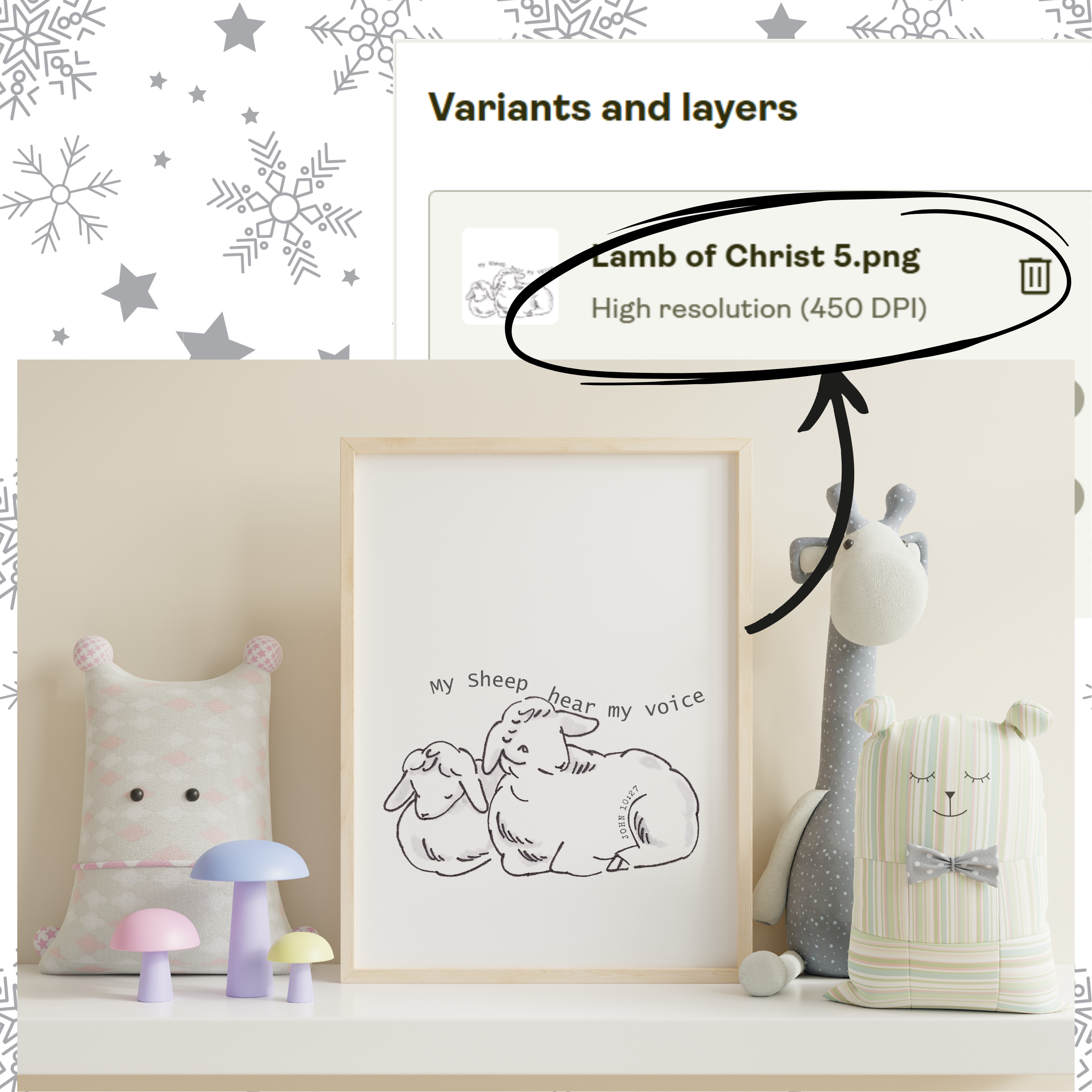 Lamb of God PNG and SVG Set