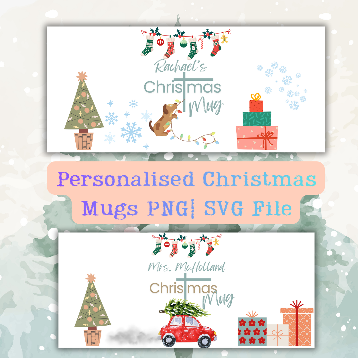 Personalised Christmas Mug