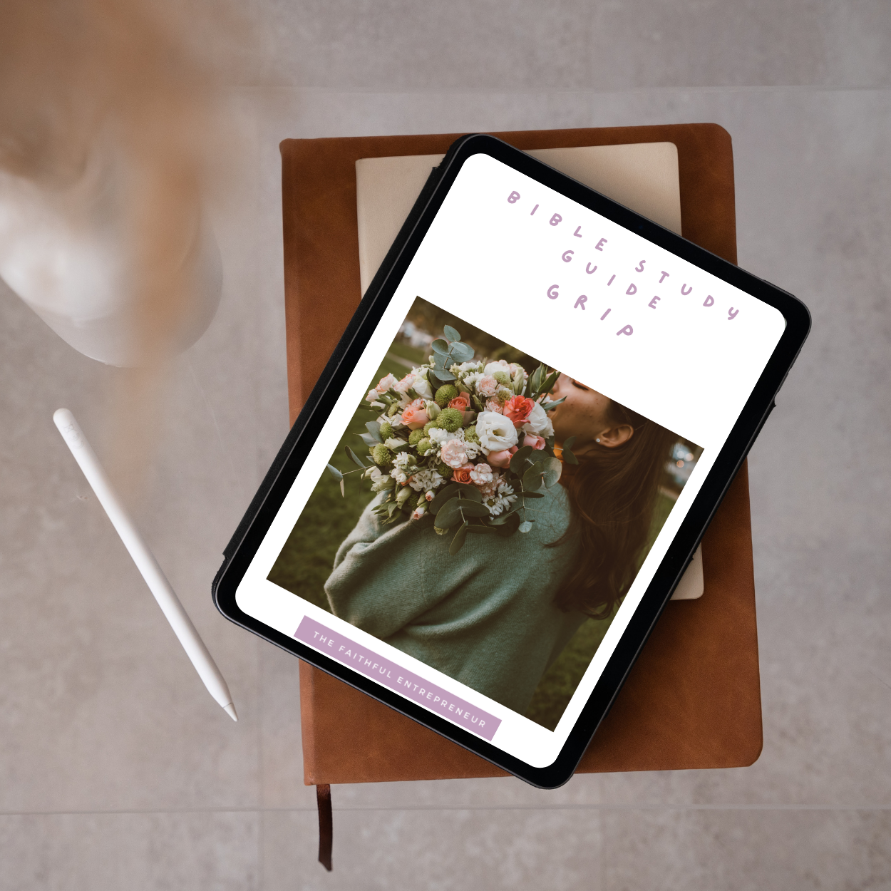 GRIP - 9 Pg Bible Reflection Study Guide Worksheets