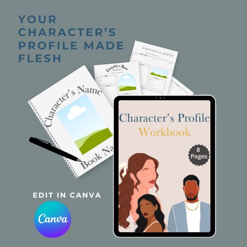8-Page Character’s Profile Workbook Template