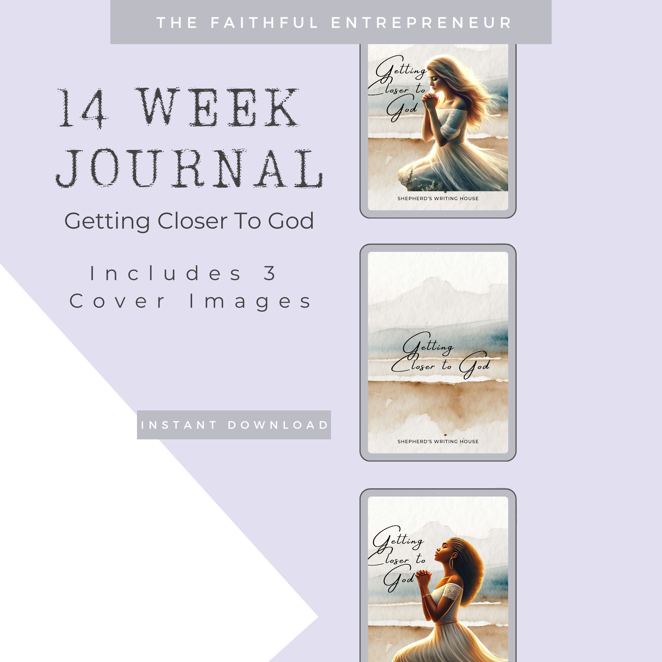 14 Week Beginner's Step Into Faith Journal
