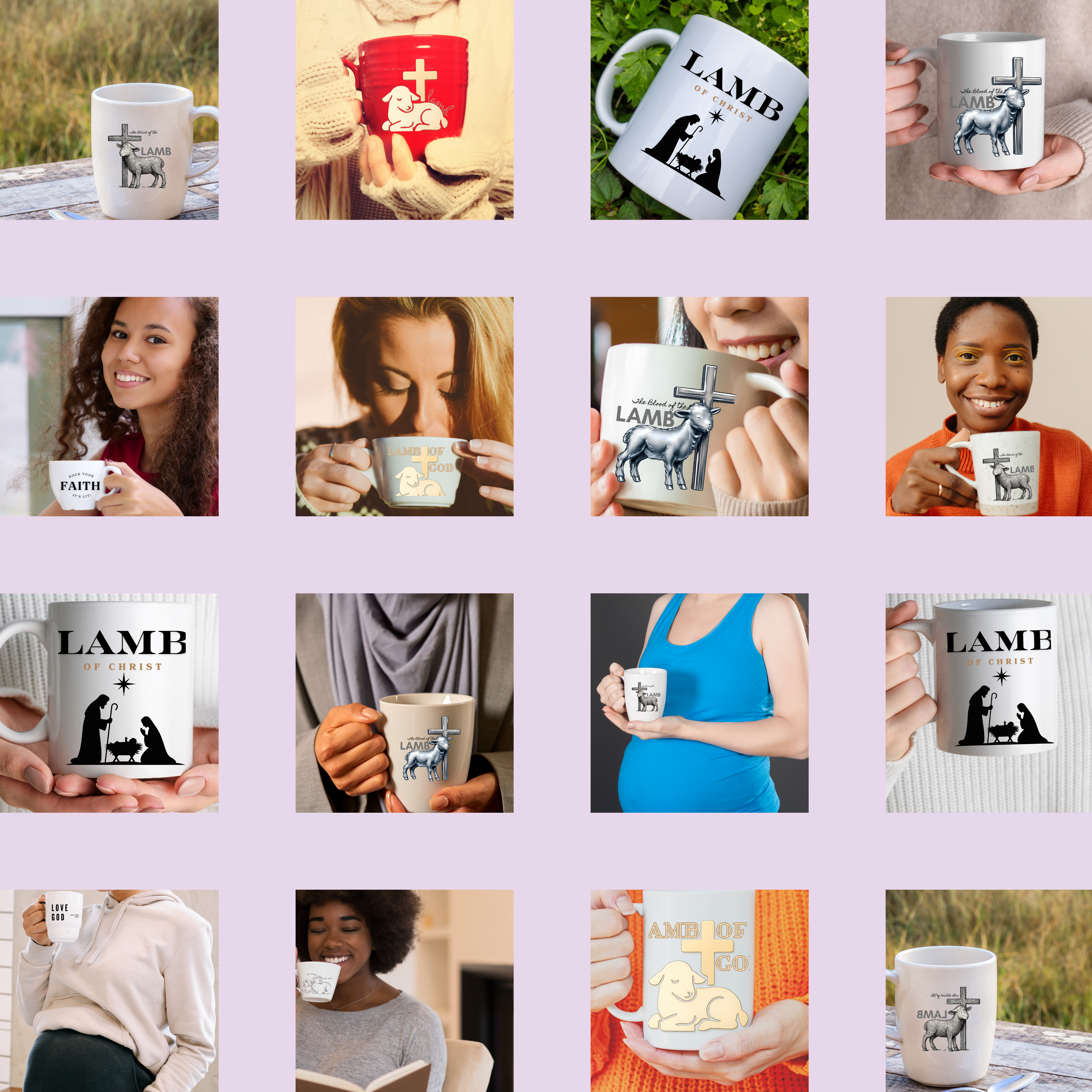 15 Christian Mug Mockup Canva Templates | Faith-Based Mug Mockups for Etsy & POD Sellers (Editable)