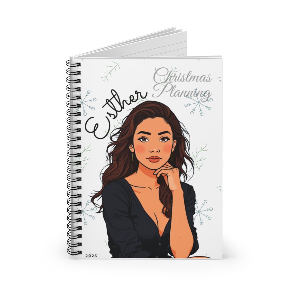 Custom Christmas Notebook Planner