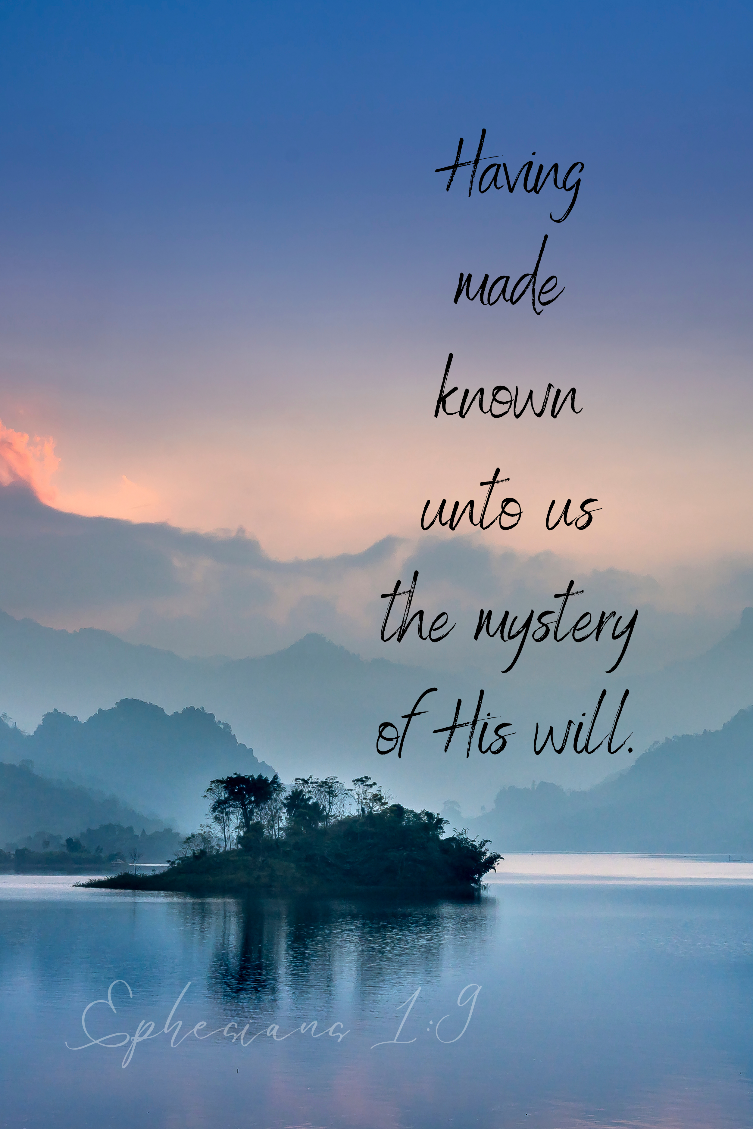 Ephesians 1:9