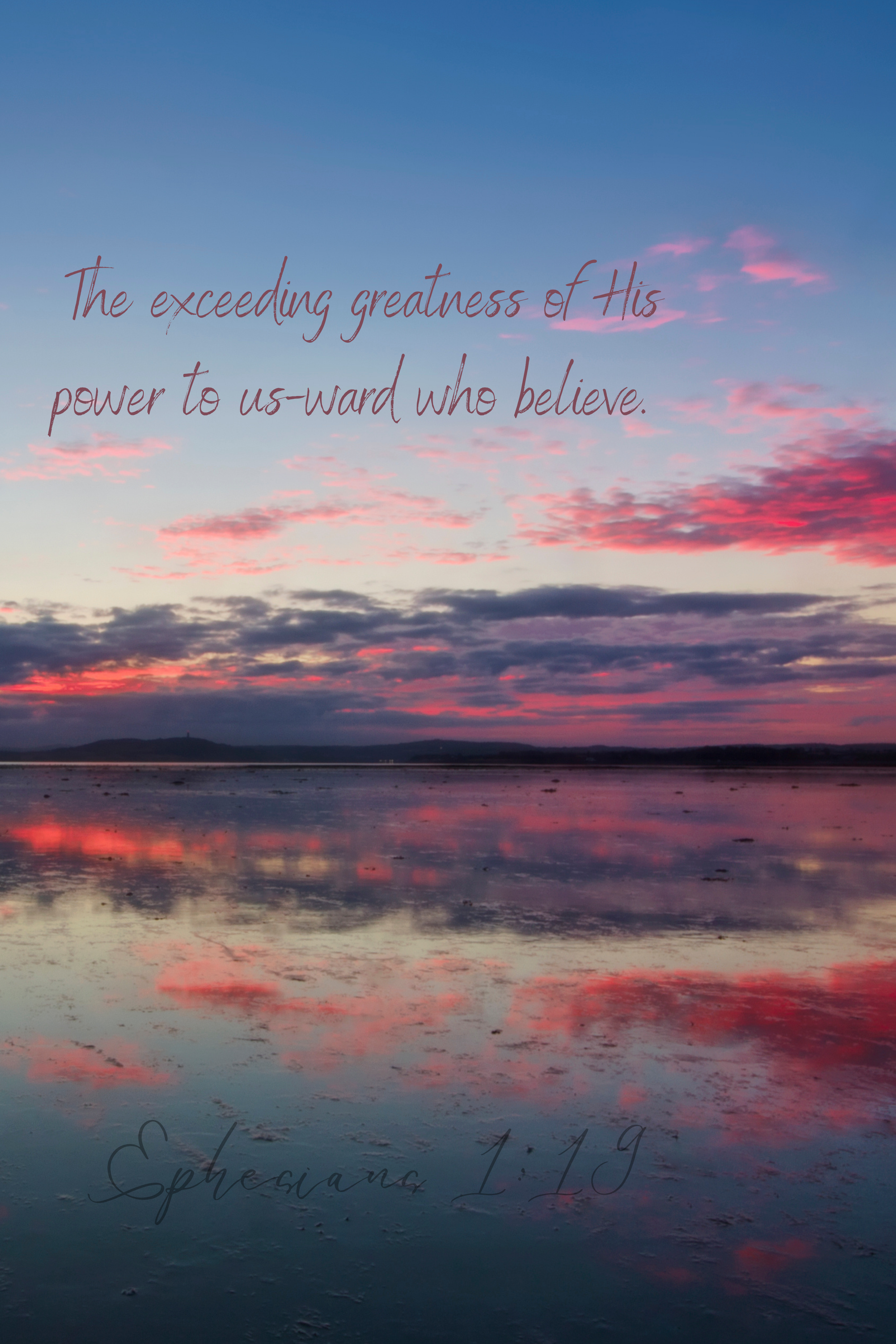 Ephesians 1:19