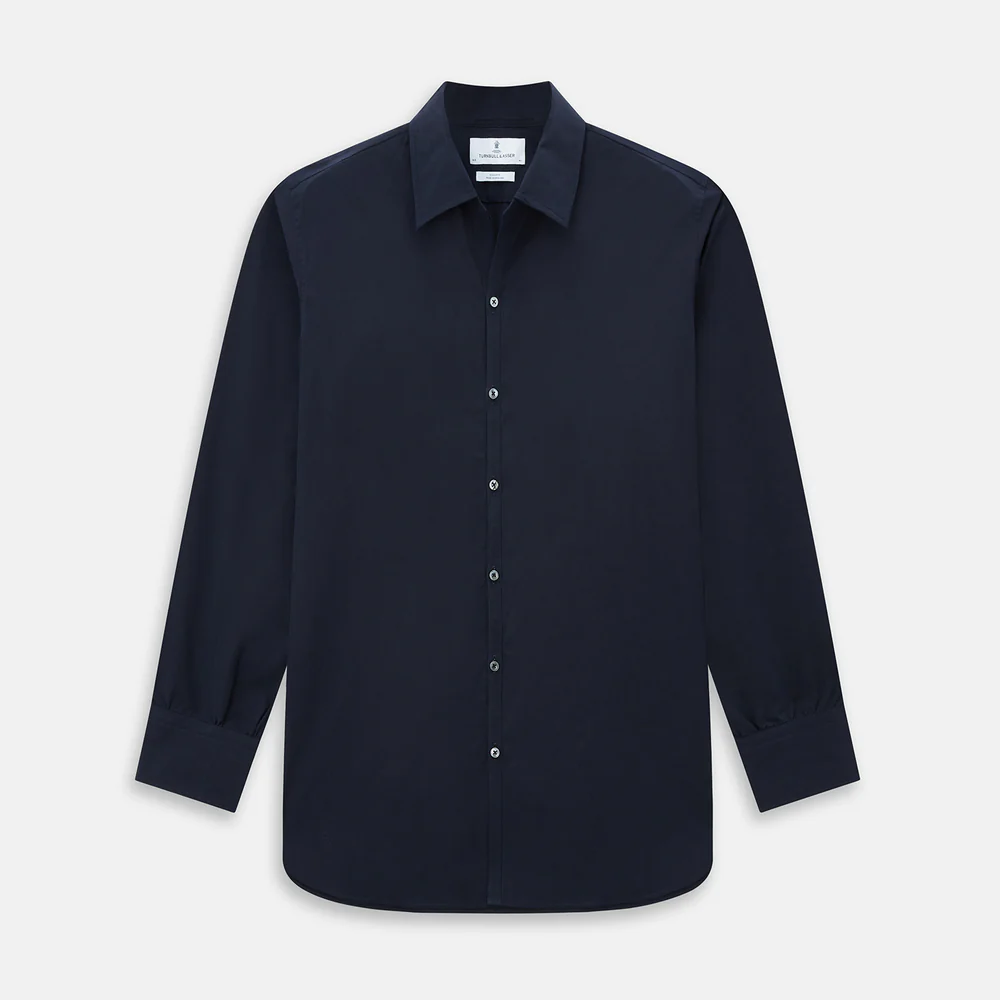 NAVY BLUE WINDSOR SHIRT