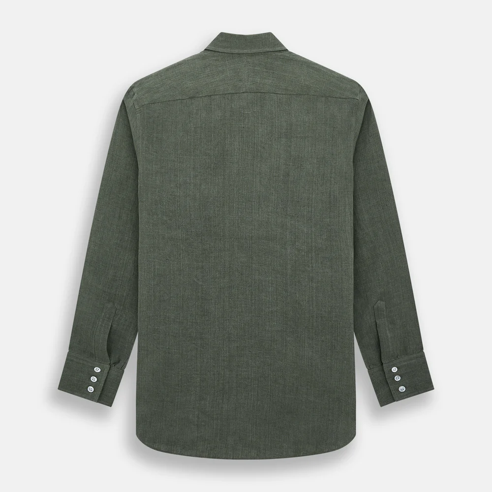 Sage Linen Westminster Shirt