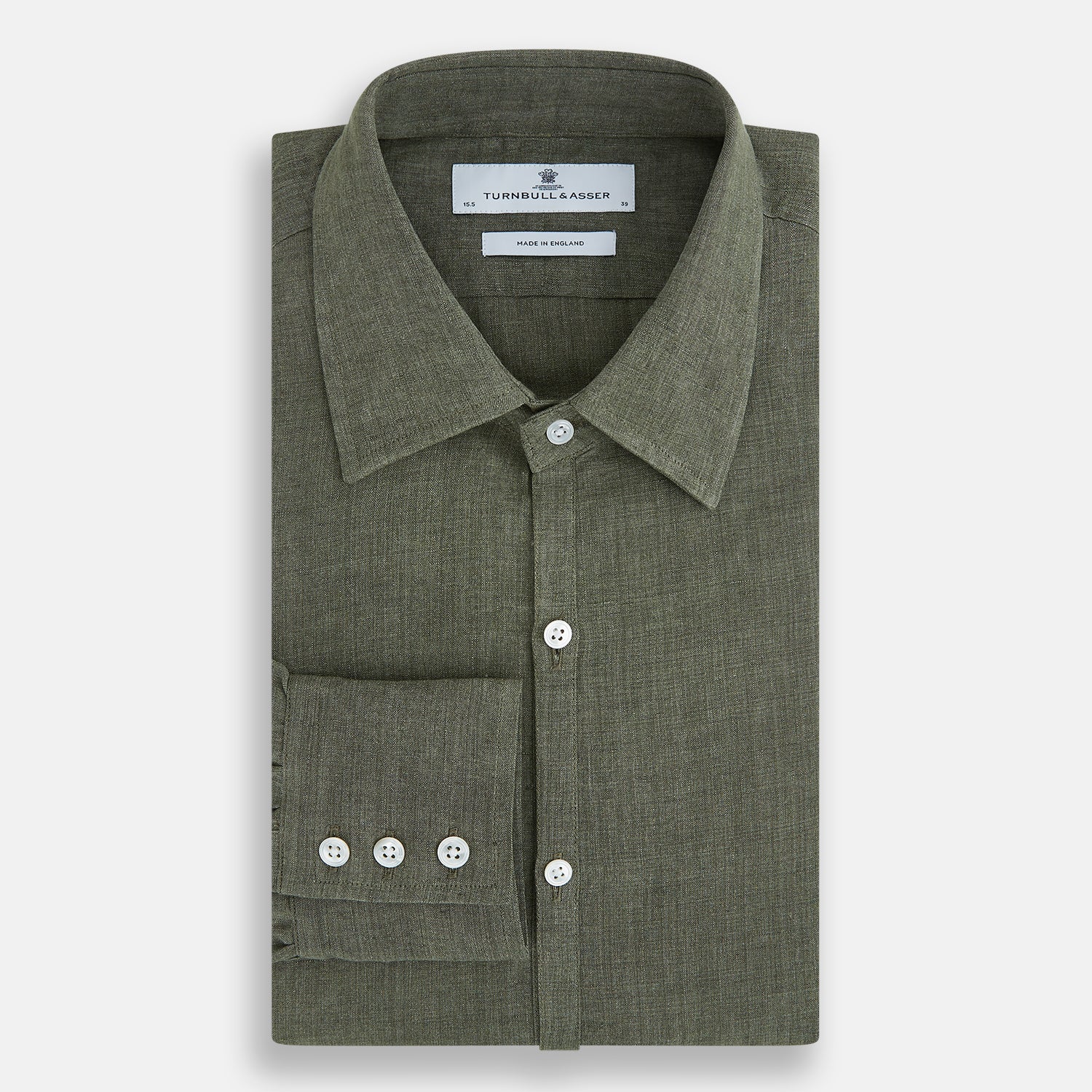 Sage Linen Westminster Shirt