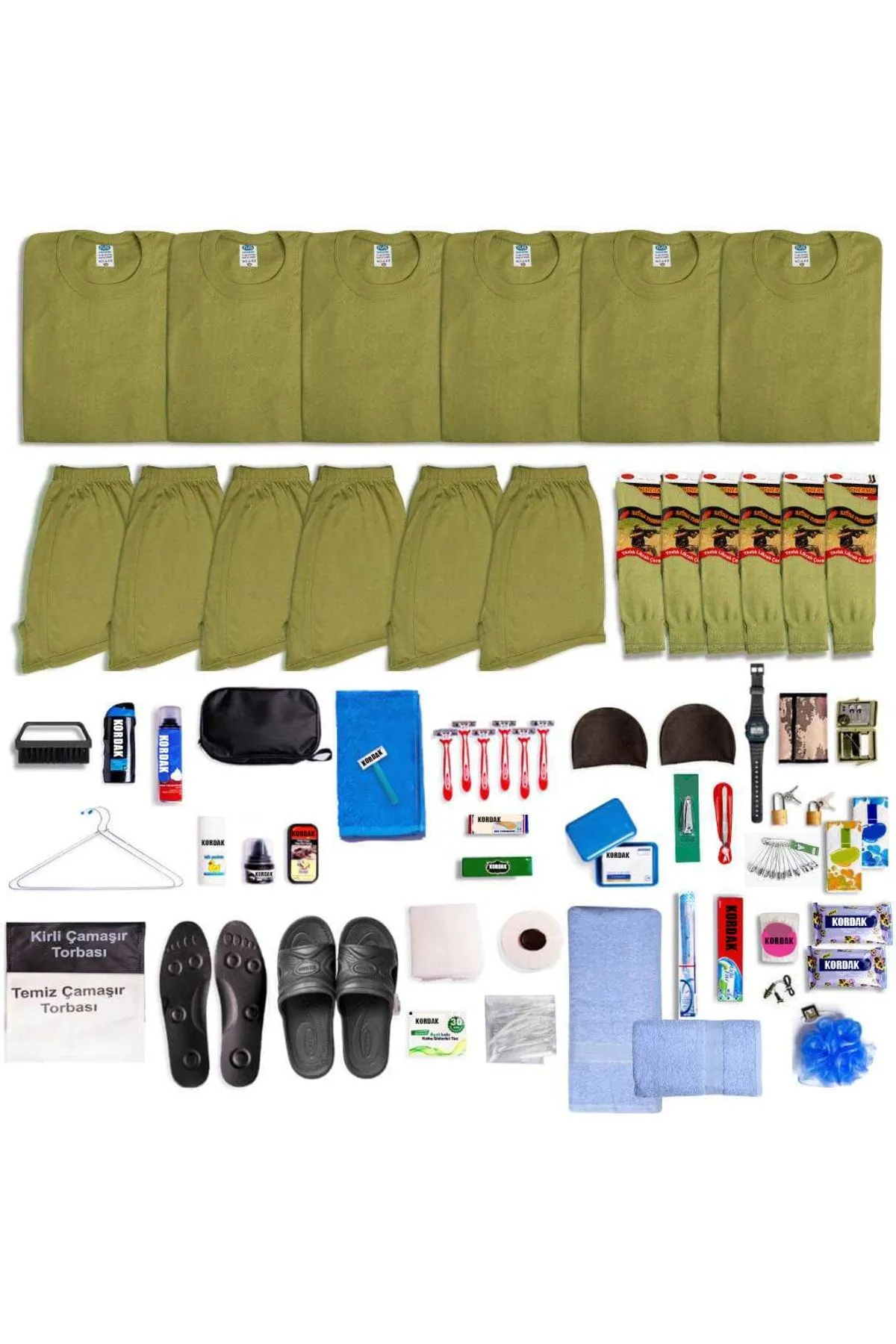 Soldier Package 6-Piece All-Inclusive Soldier Set - Paid Military Supplies - Paid Soldier Package